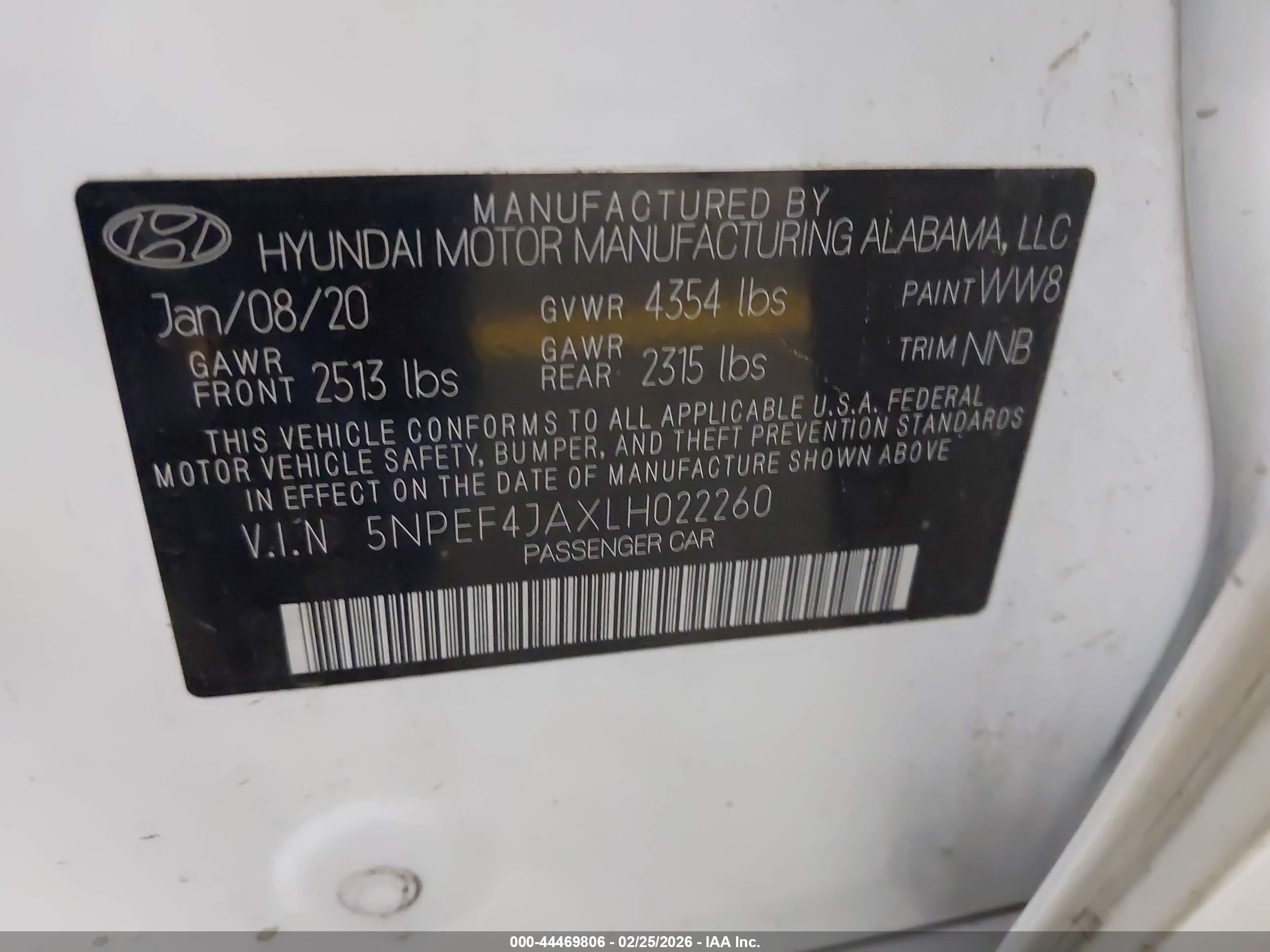 HYUNDAI SONATA image 9