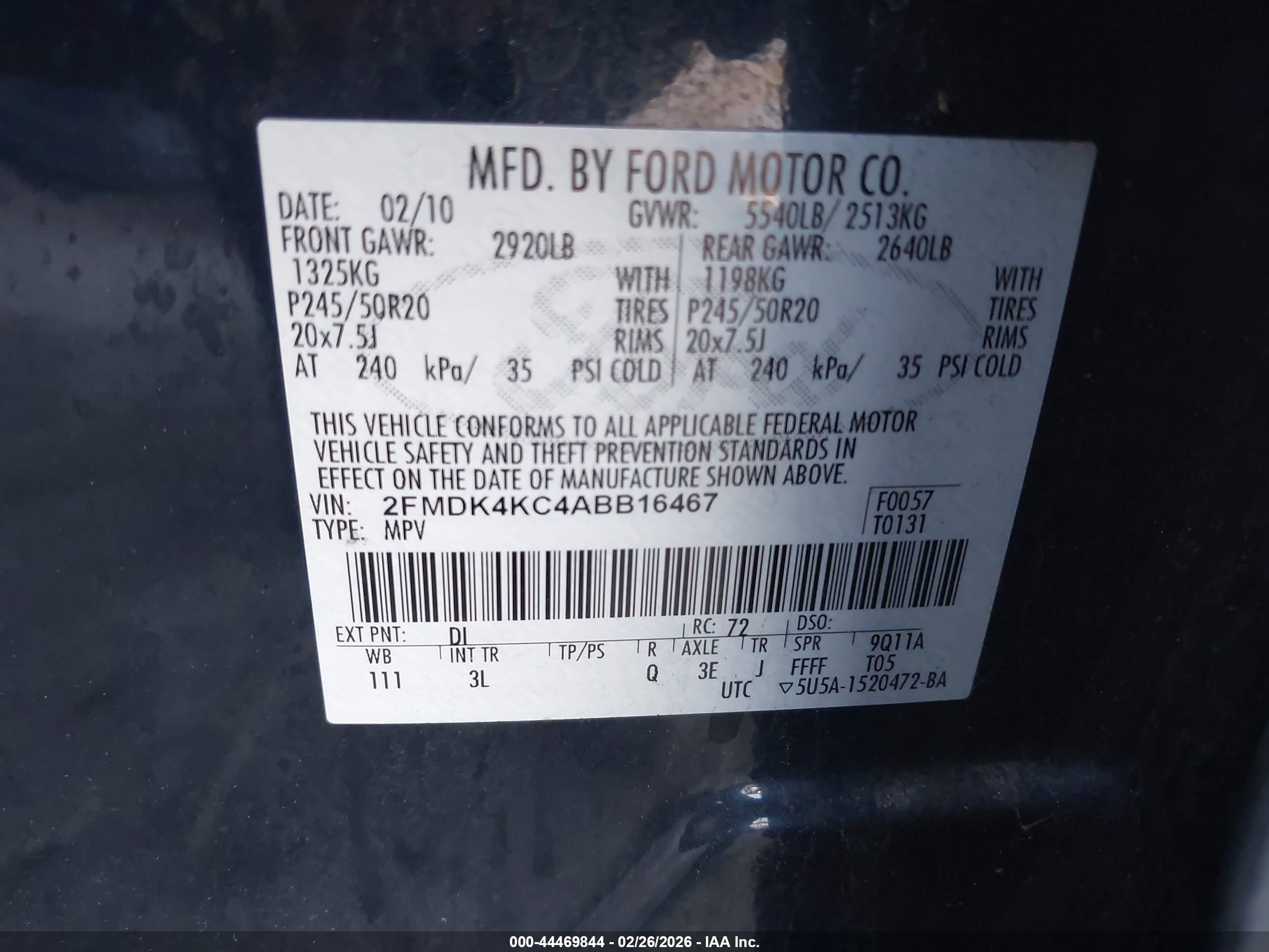 FORD EDGE image 9