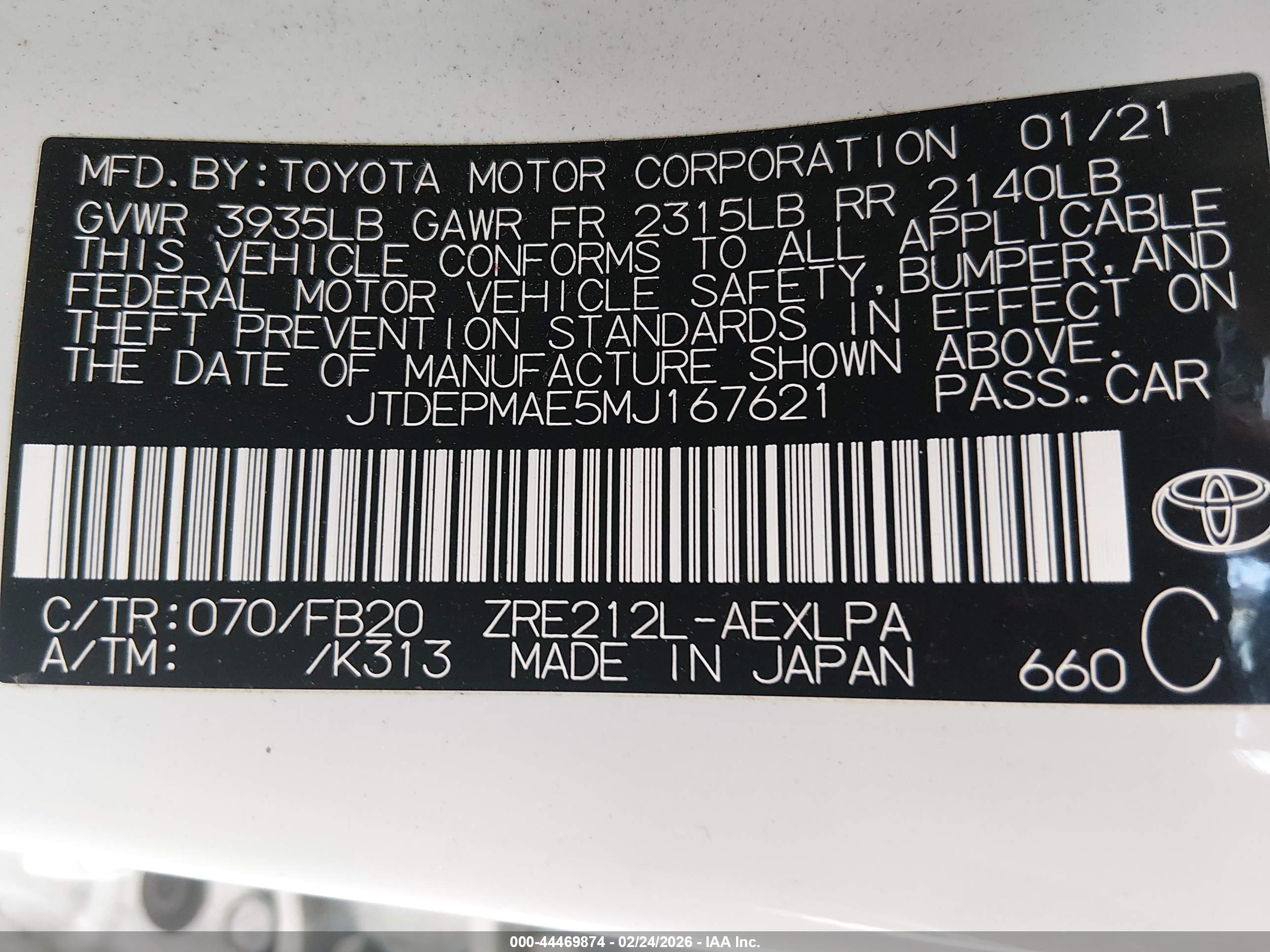TOYOTA COROLLA image 9