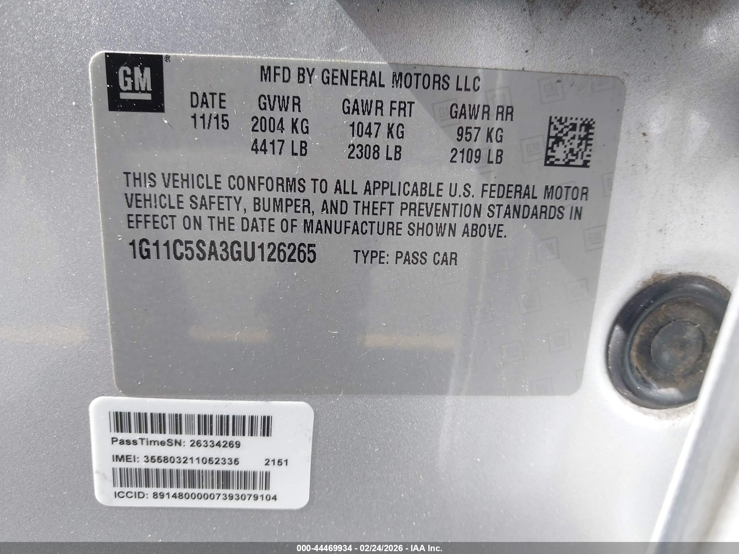 CHEVROLET MALIBU image 9