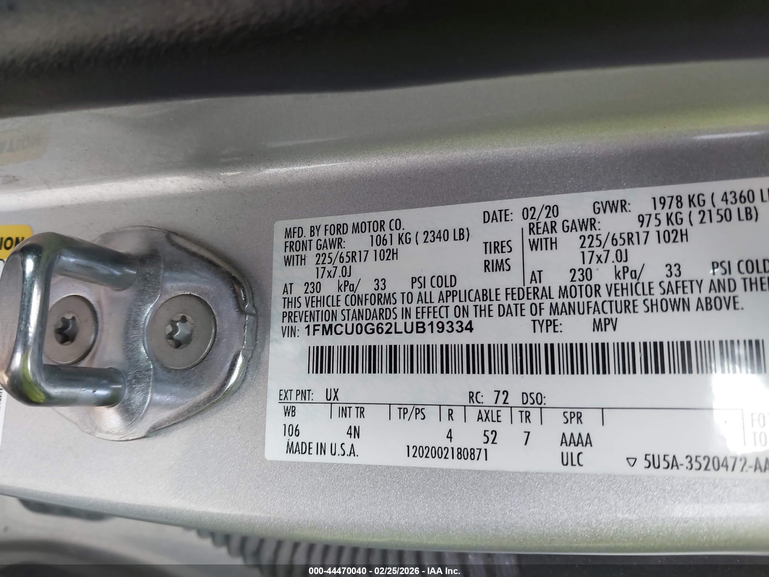 FORD ESCAPE image 9