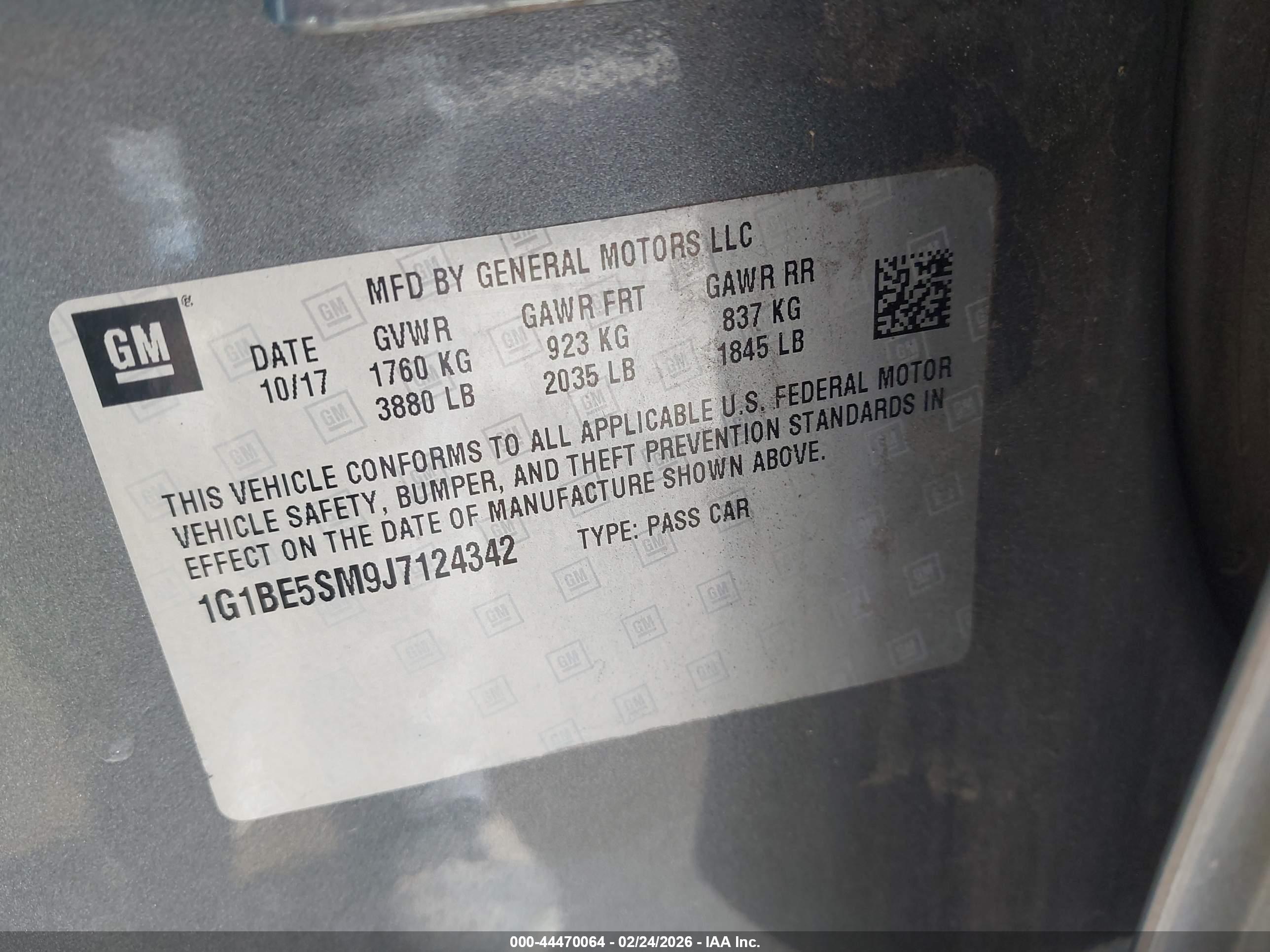 CHEVROLET CRUZE image 9