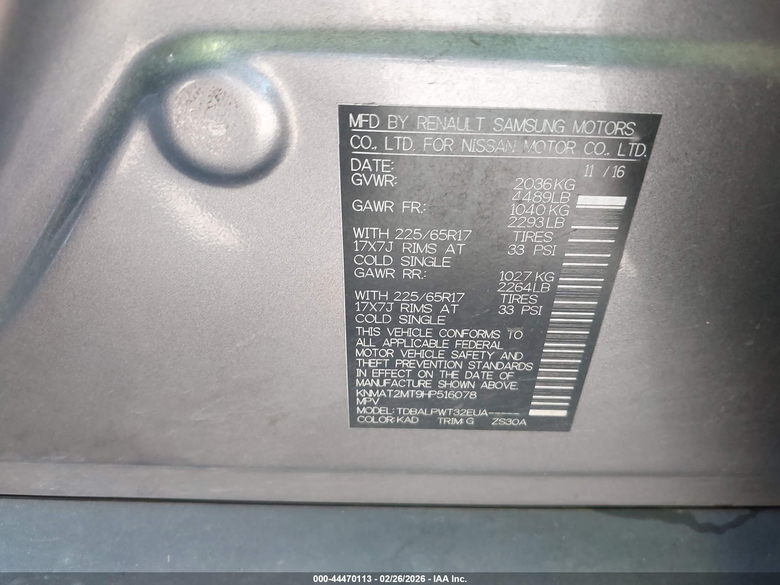 NISSAN ROGUE image 9