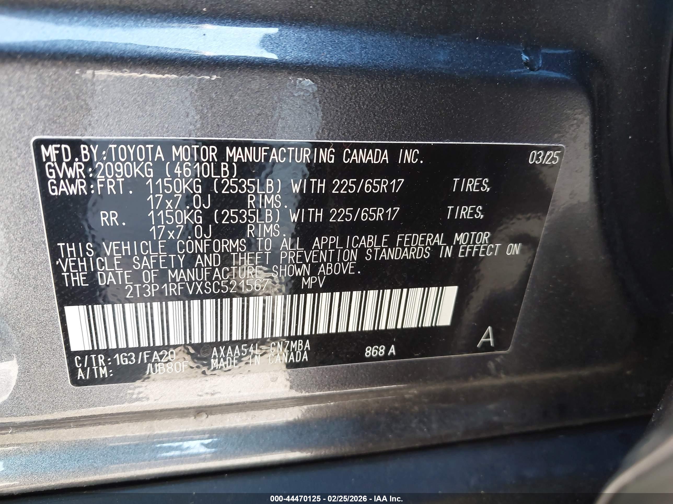 TOYOTA RAV4 image 9