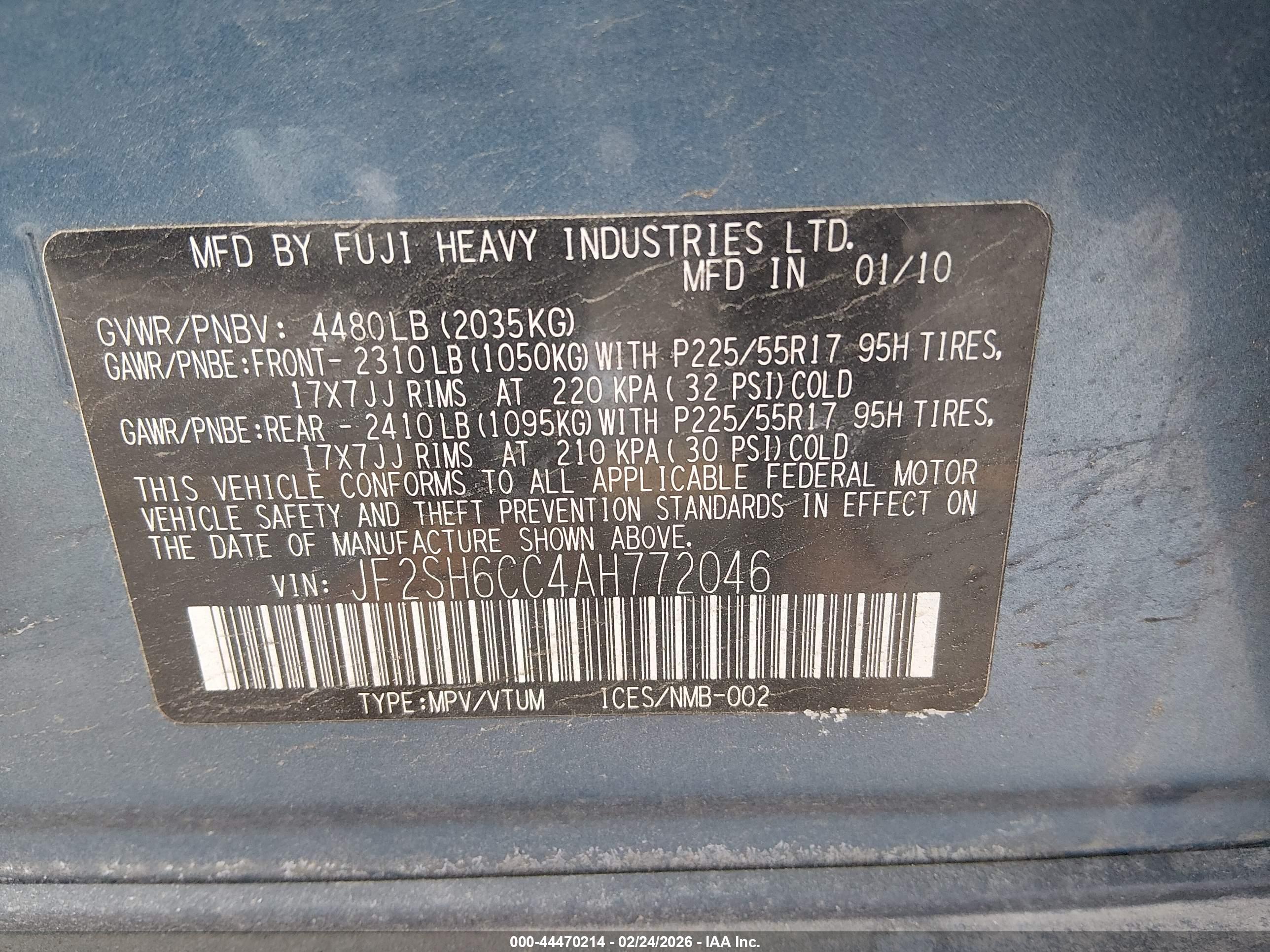 SUBARU FORESTER image 9