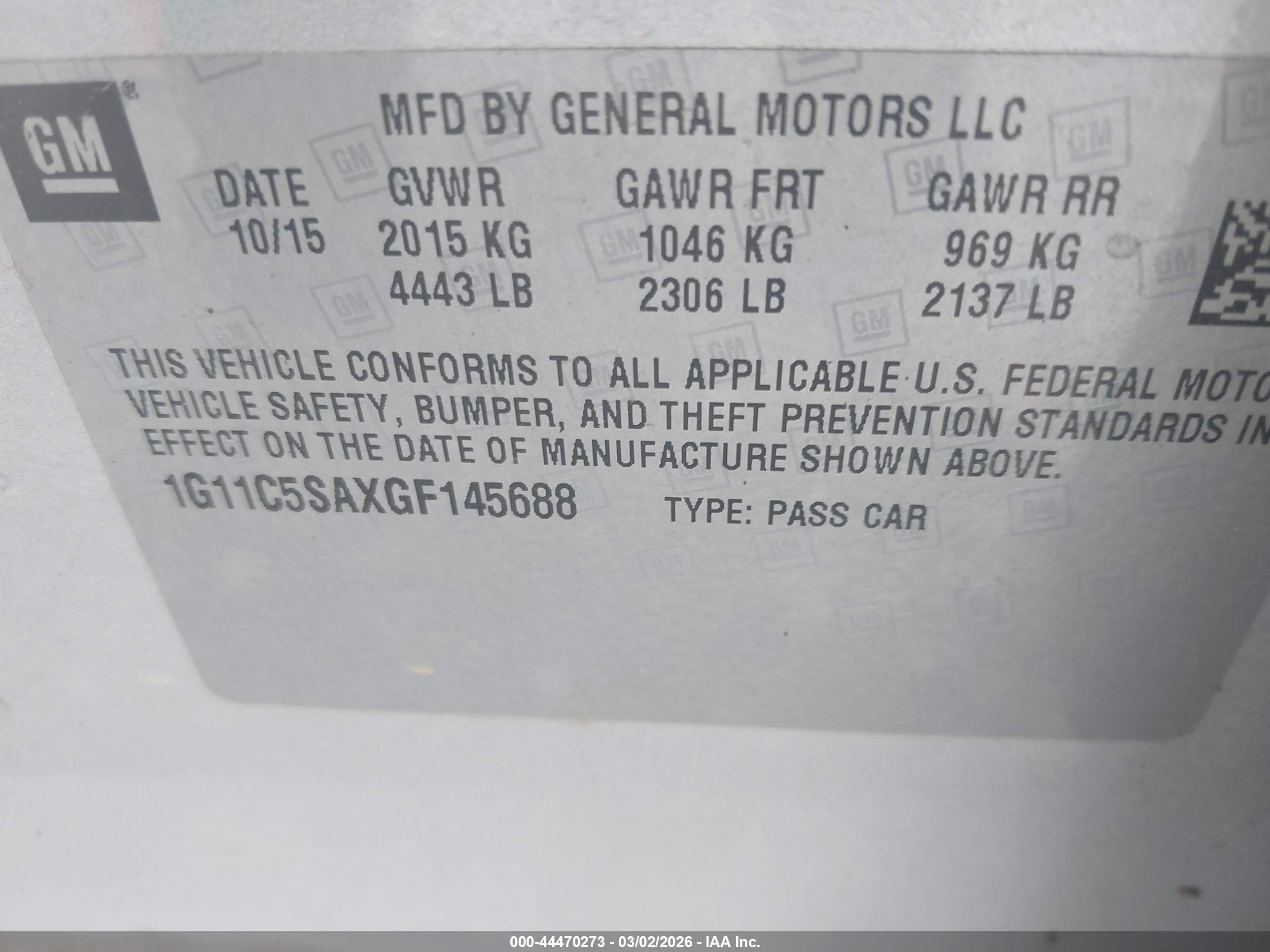 CHEVROLET MALIBU image 9