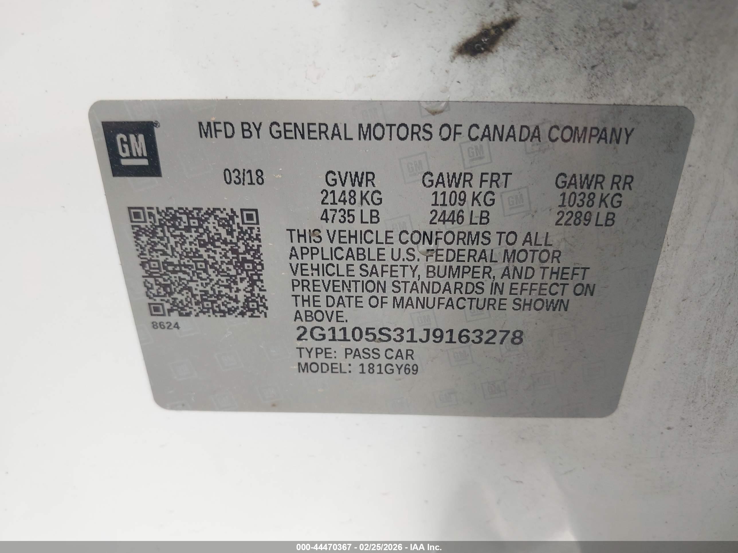 CHEVROLET IMPALA image 9