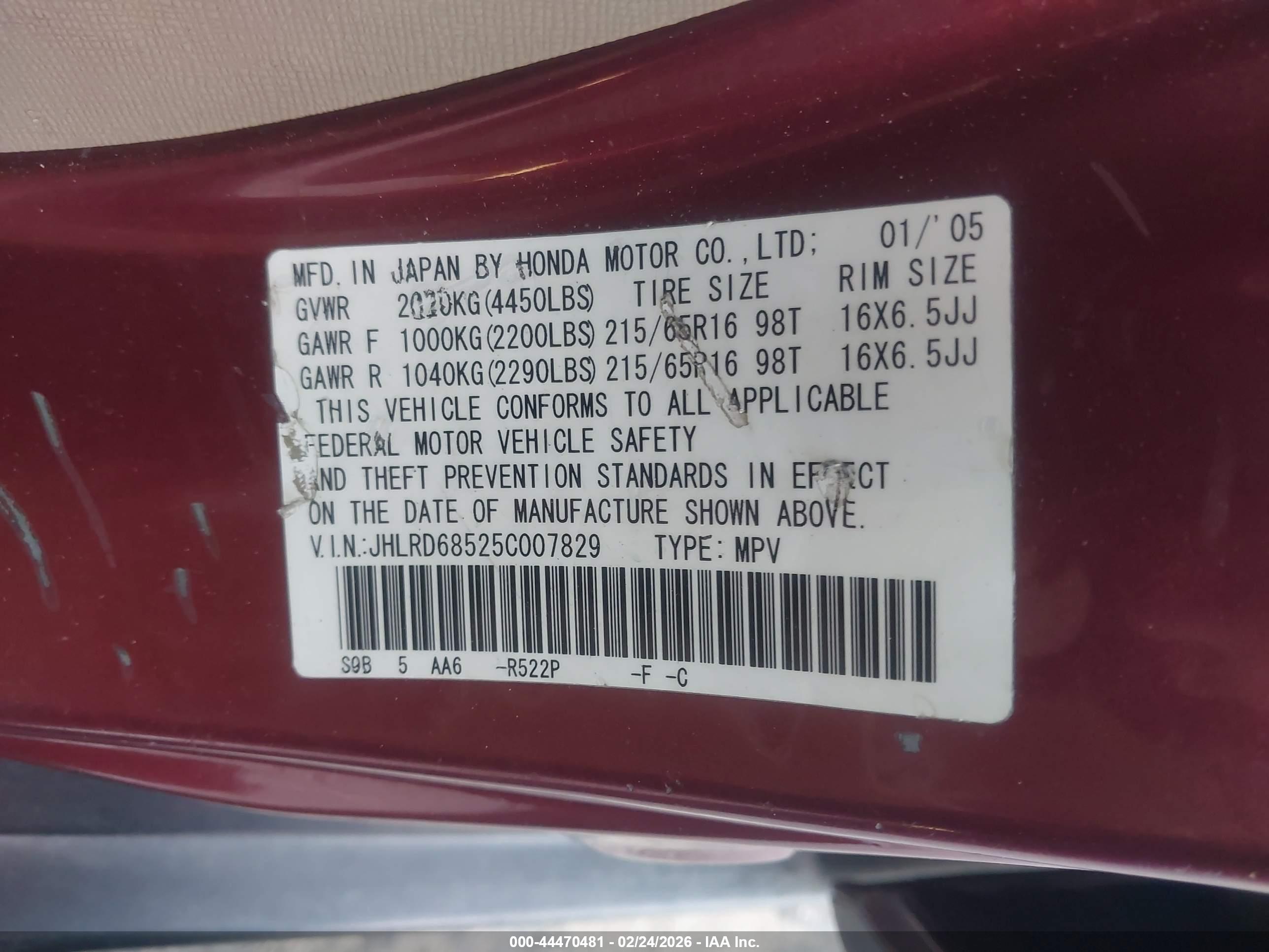 HONDA CR-V image 9