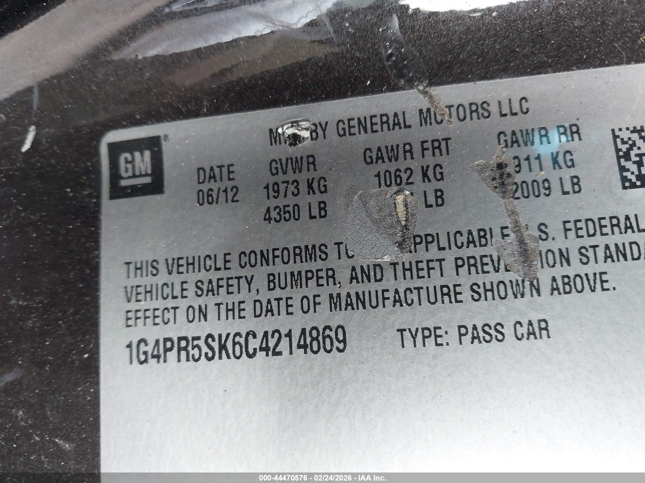 BUICK VERANO image 9