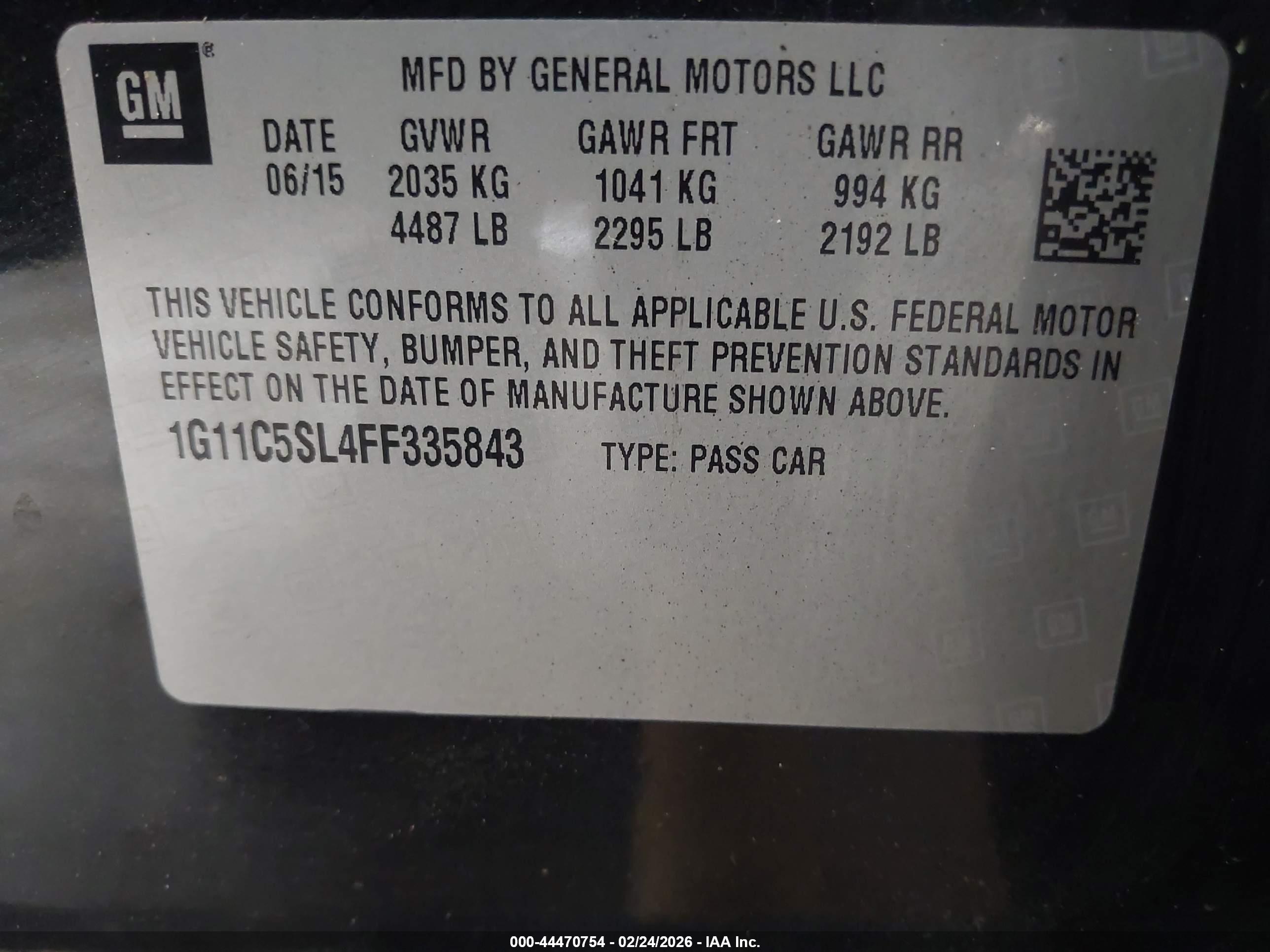 CHEVROLET MALIBU image 9