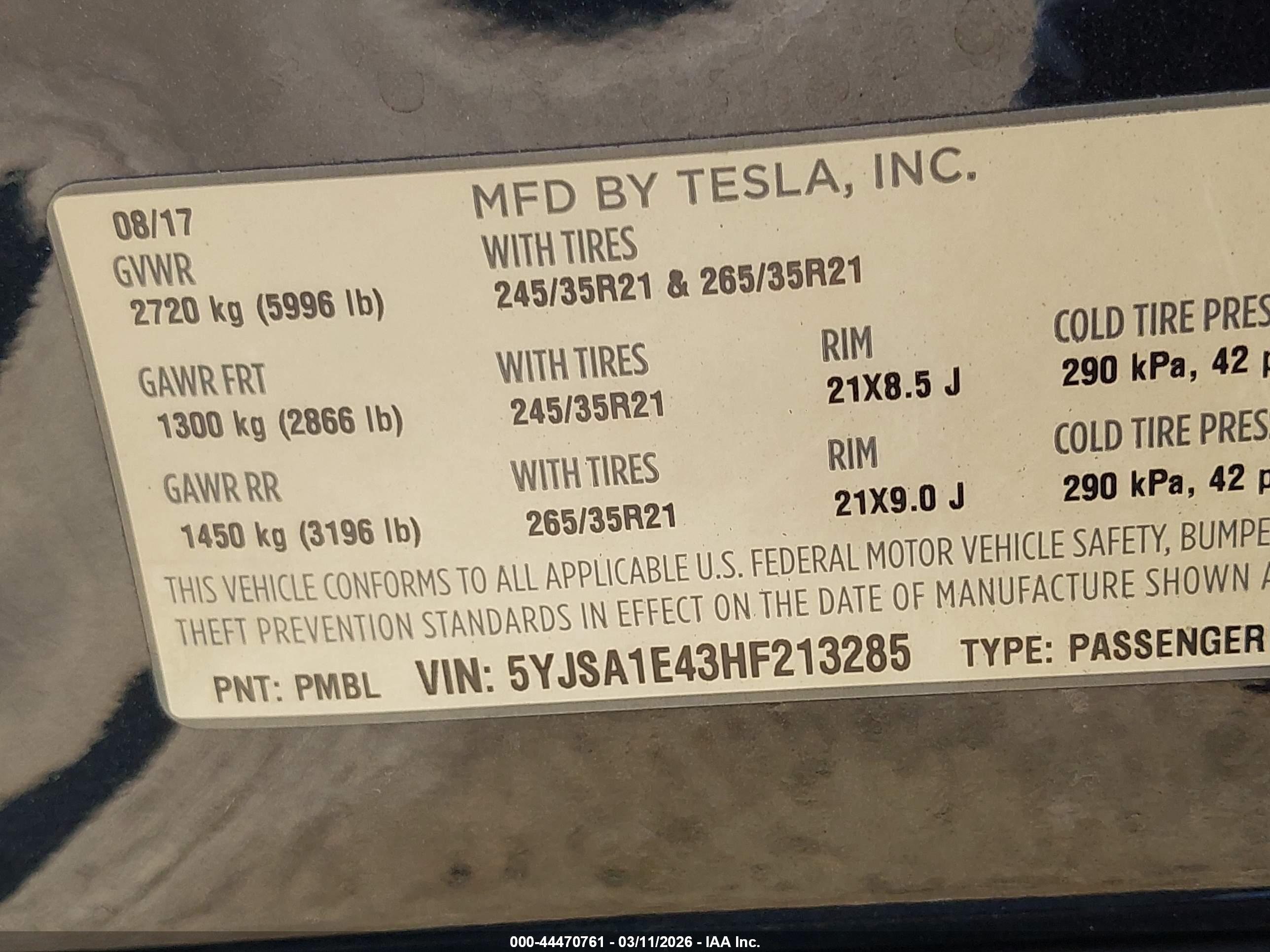 TESLA MODEL image 9