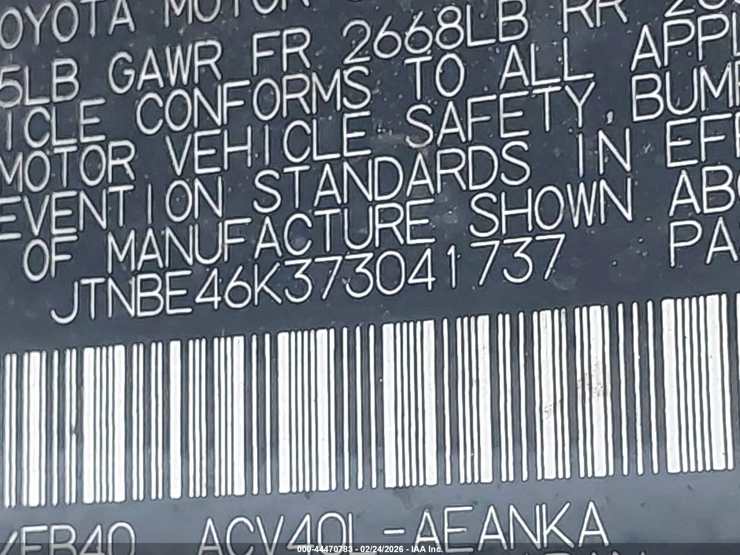 TOYOTA CAMRY image 9