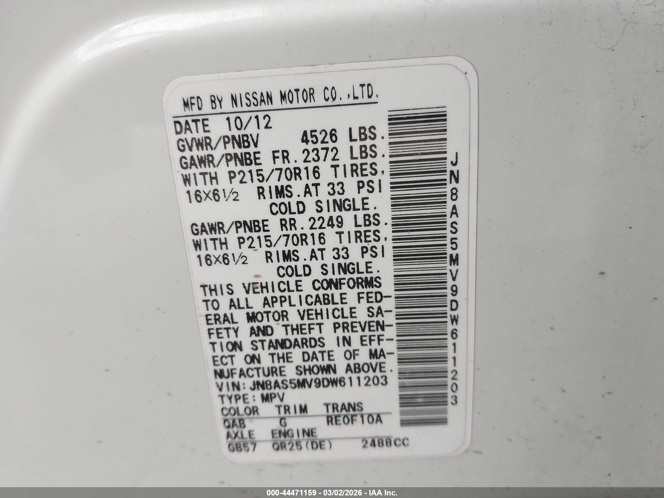 NISSAN ROGUE image 9