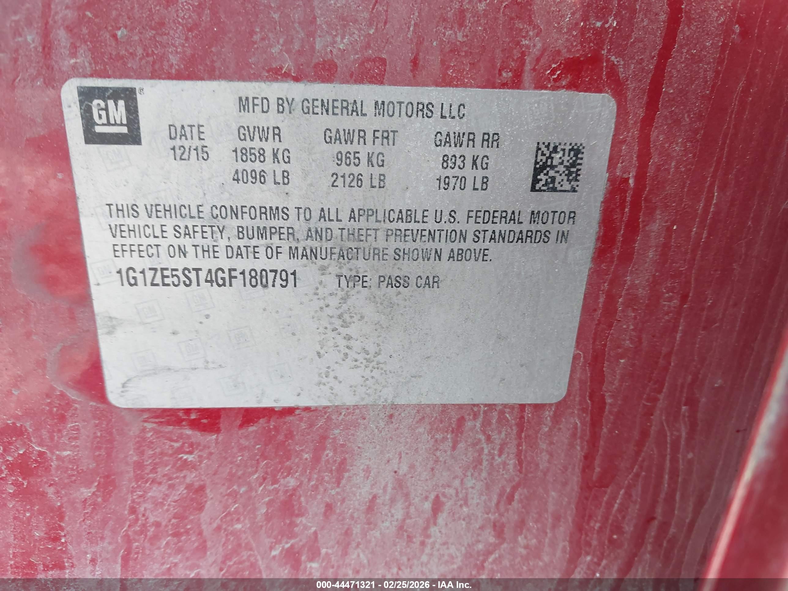 CHEVROLET MALIBU image 9