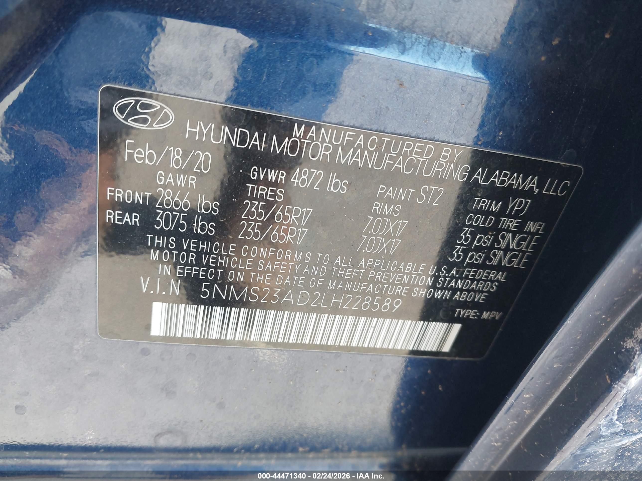 HYUNDAI SANTA image 9