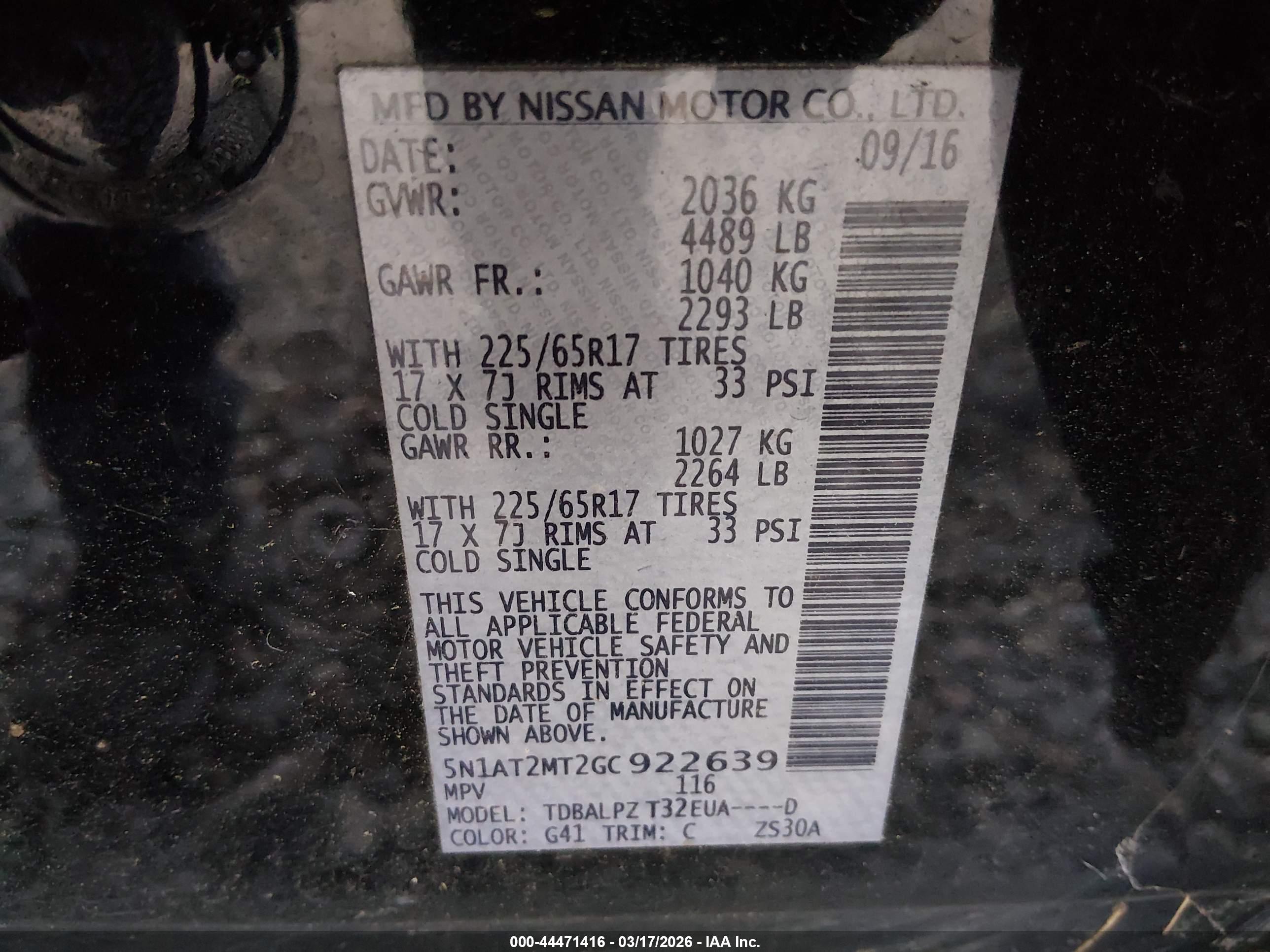NISSAN ROGUE image 9