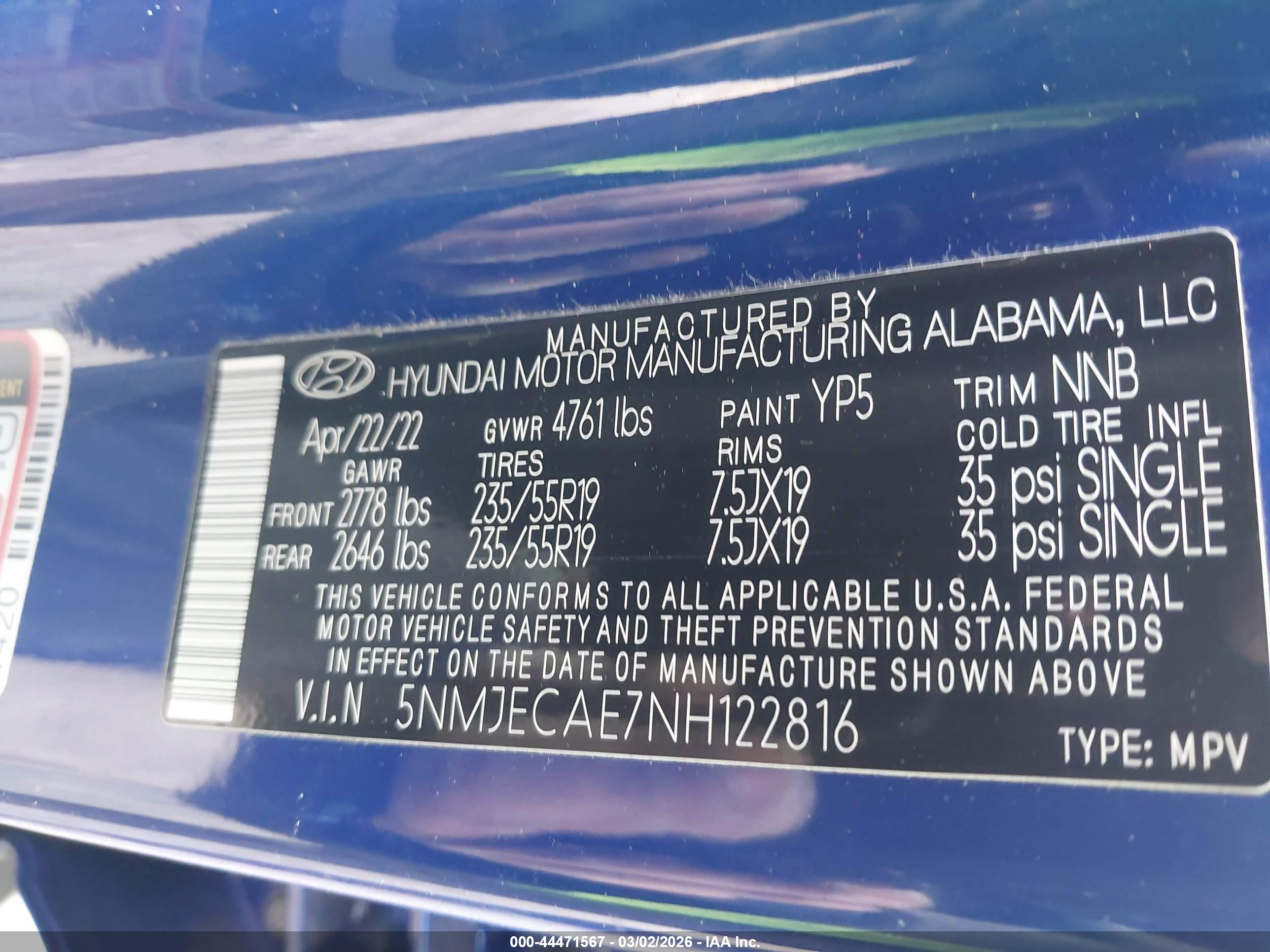 HYUNDAI TUCSON image 9