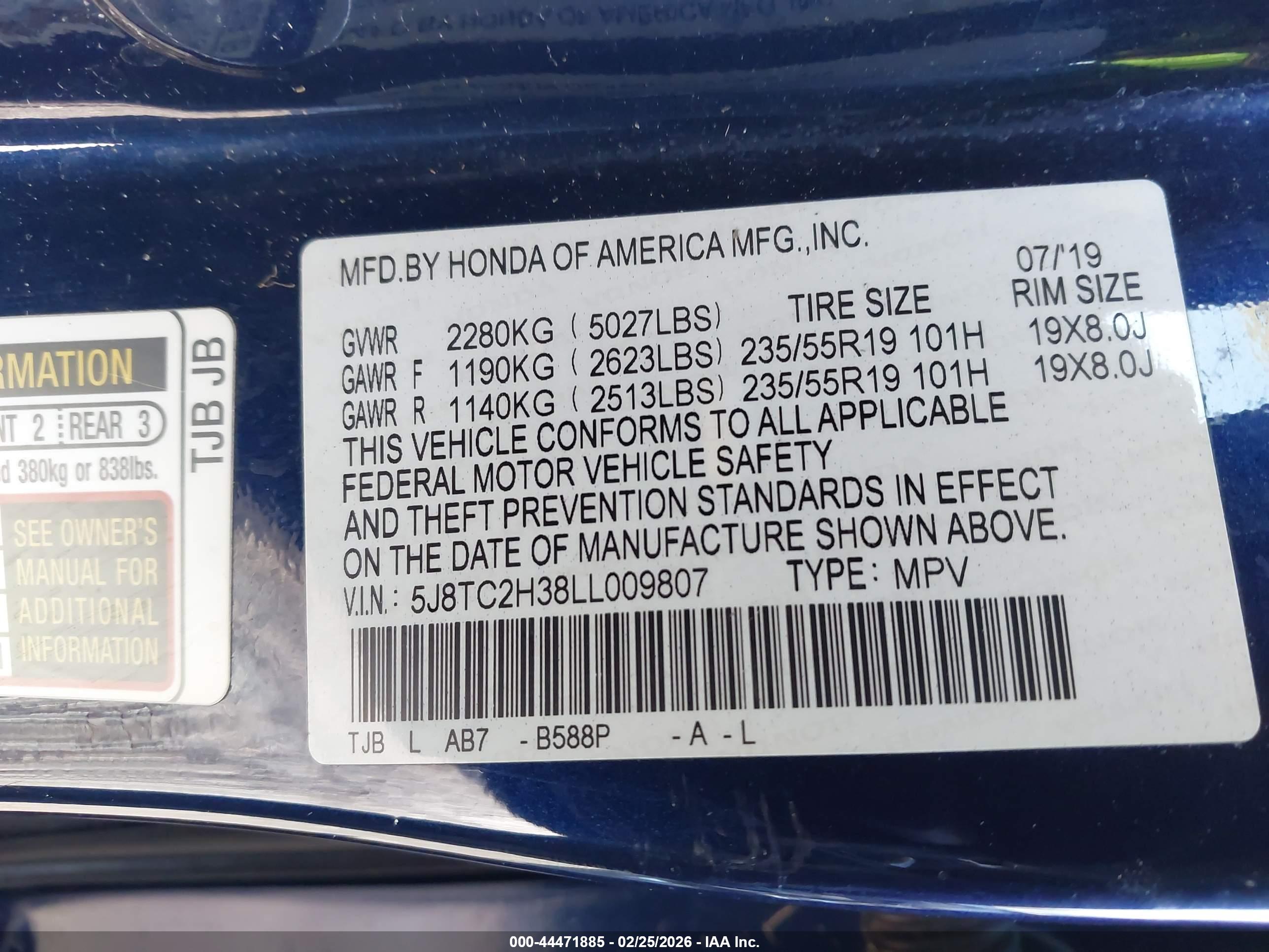 ACURA RDX image 9