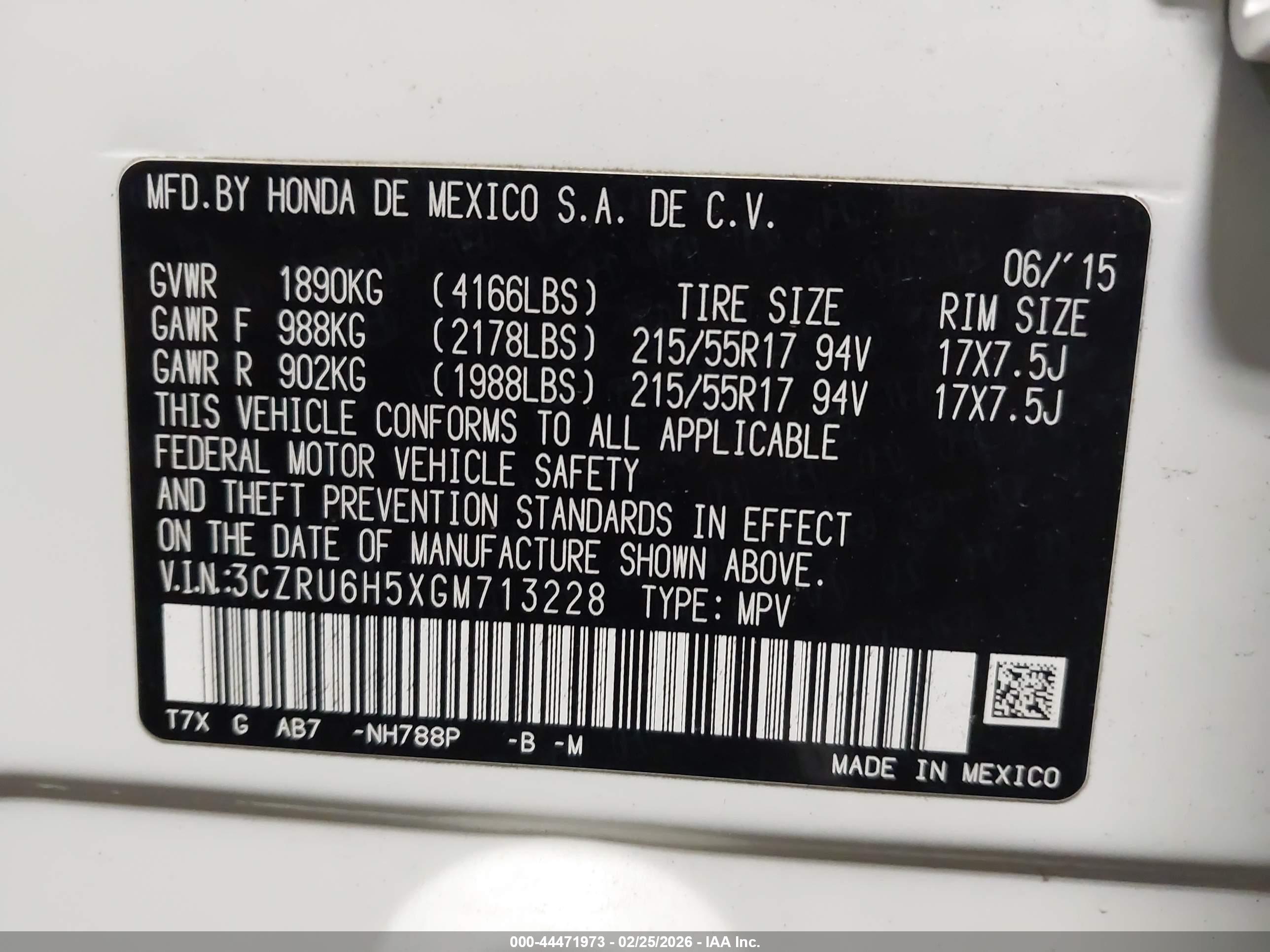 HONDA HR-V image 9