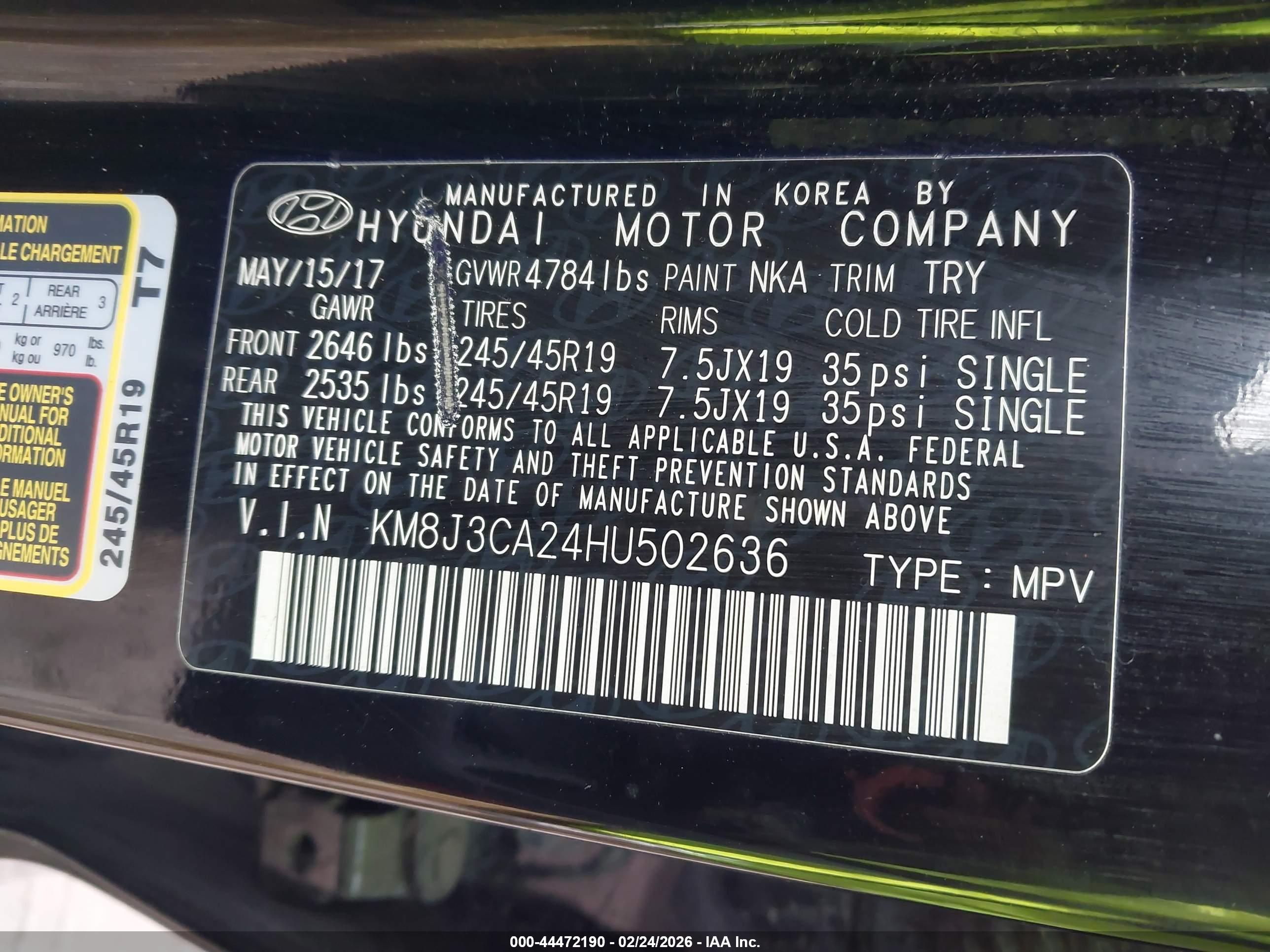 HYUNDAI TUCSON image 9