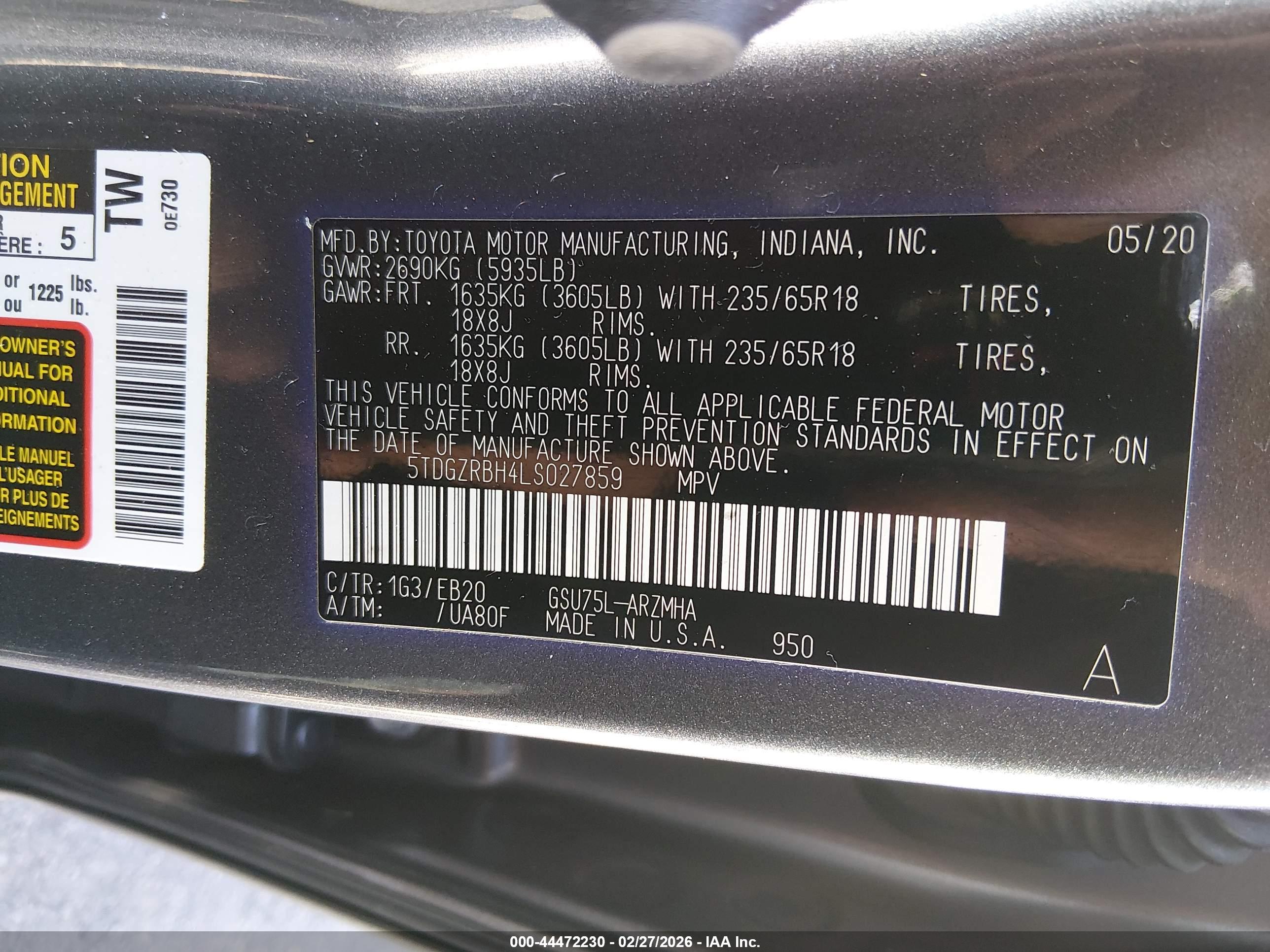TOYOTA HIGHLANDER image 9
