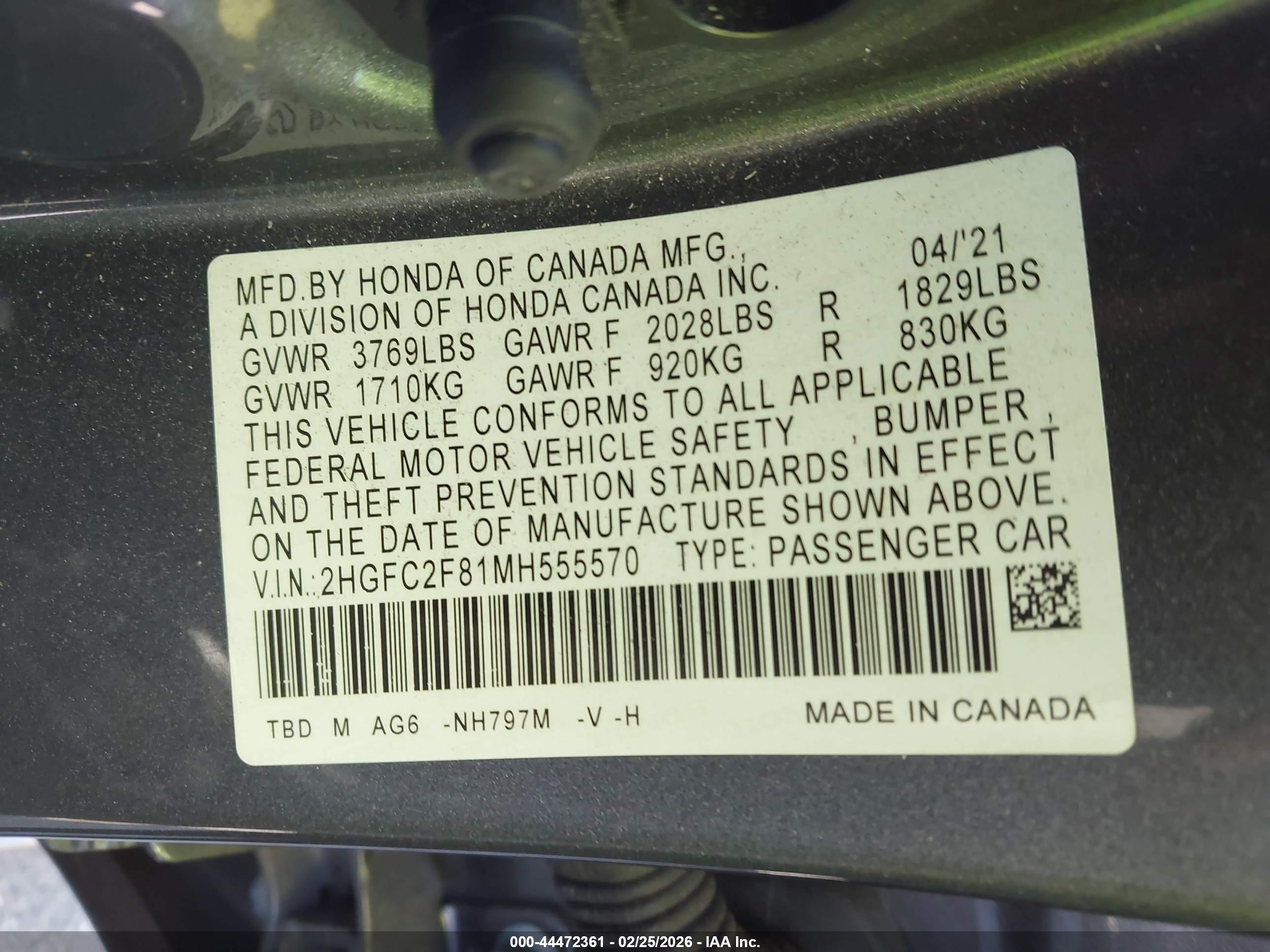 HONDA CIVIC image 9