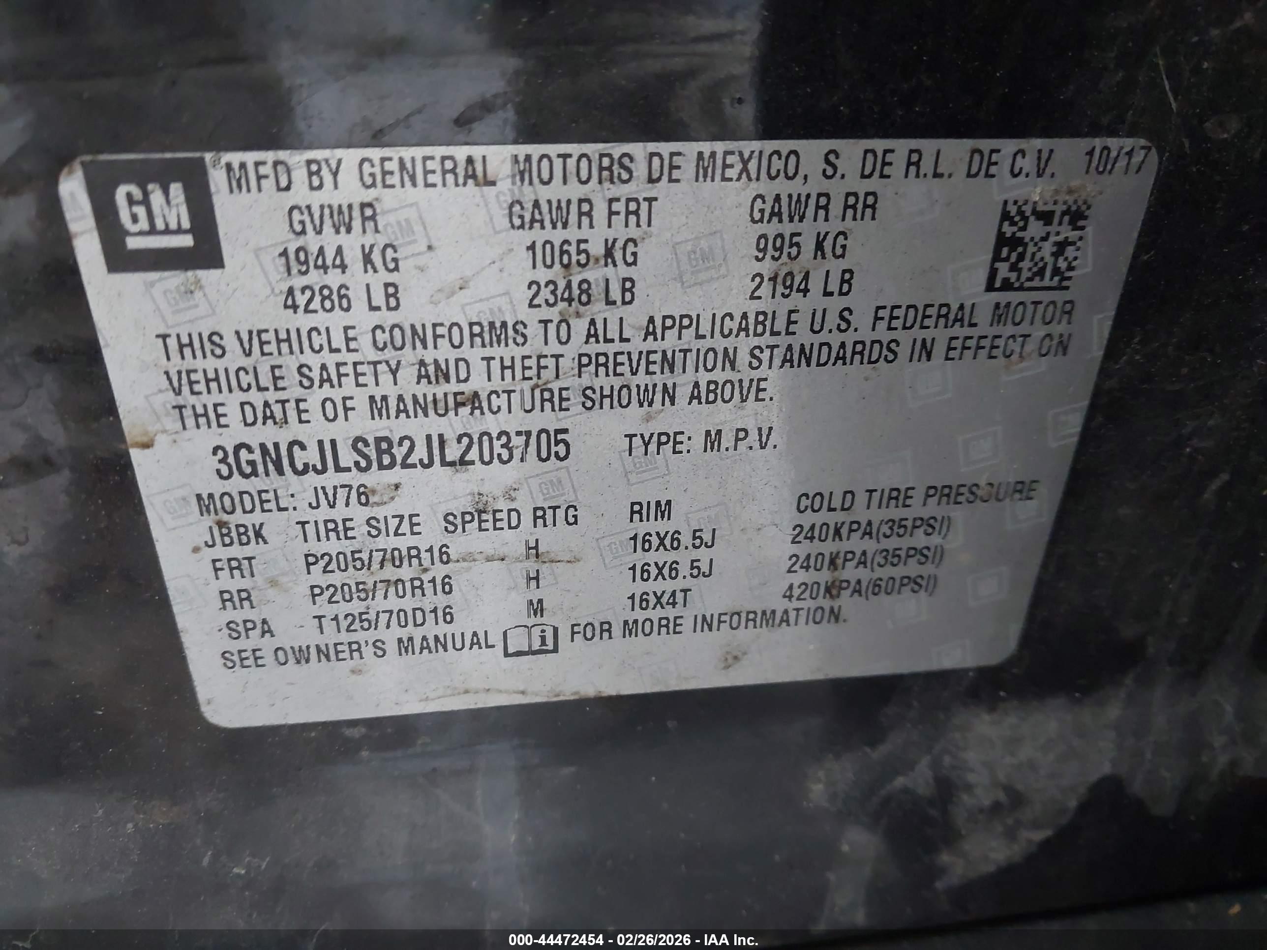 CHEVROLET TRAX image 9