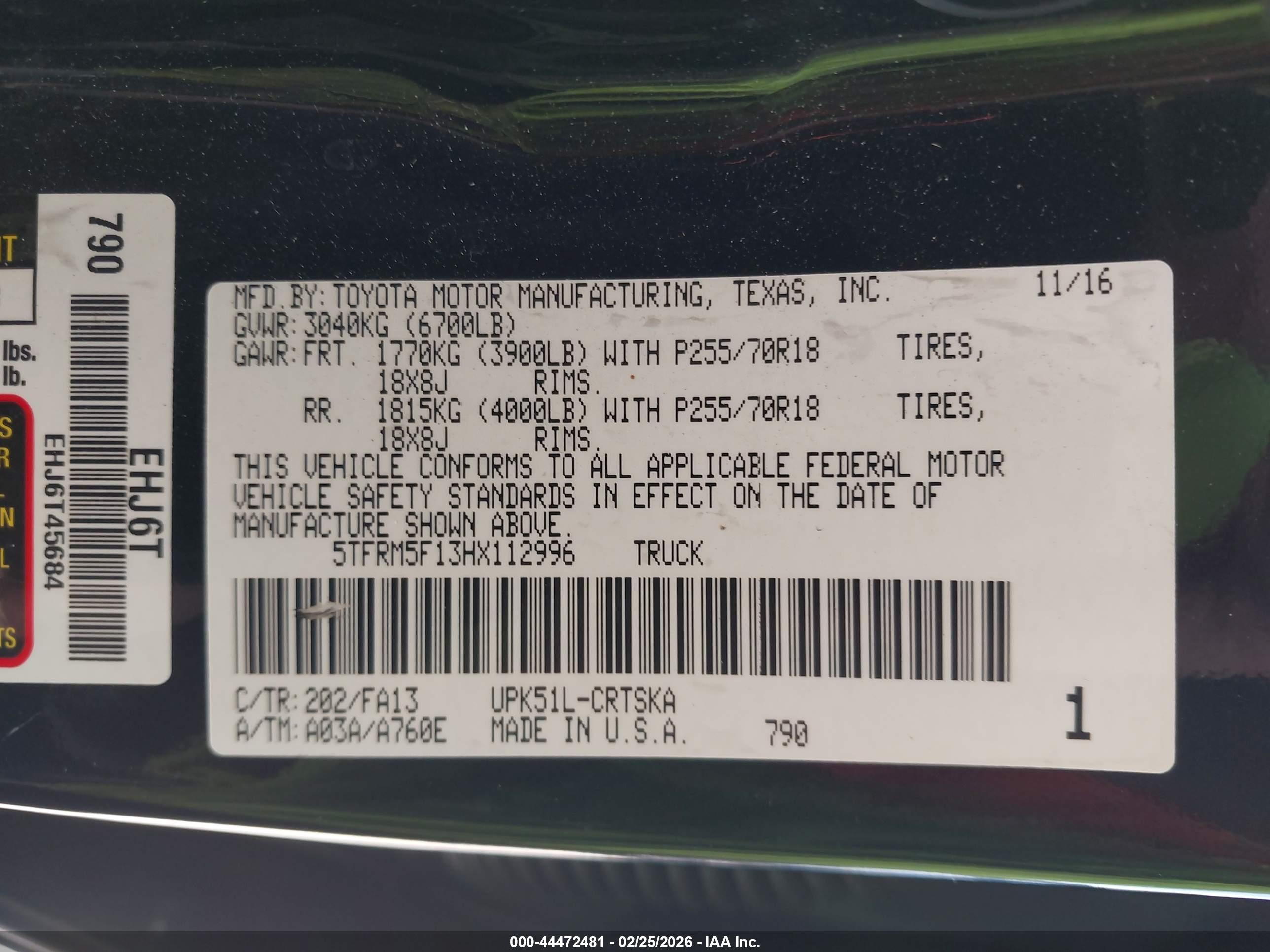 TOYOTA TUNDRA image 9
