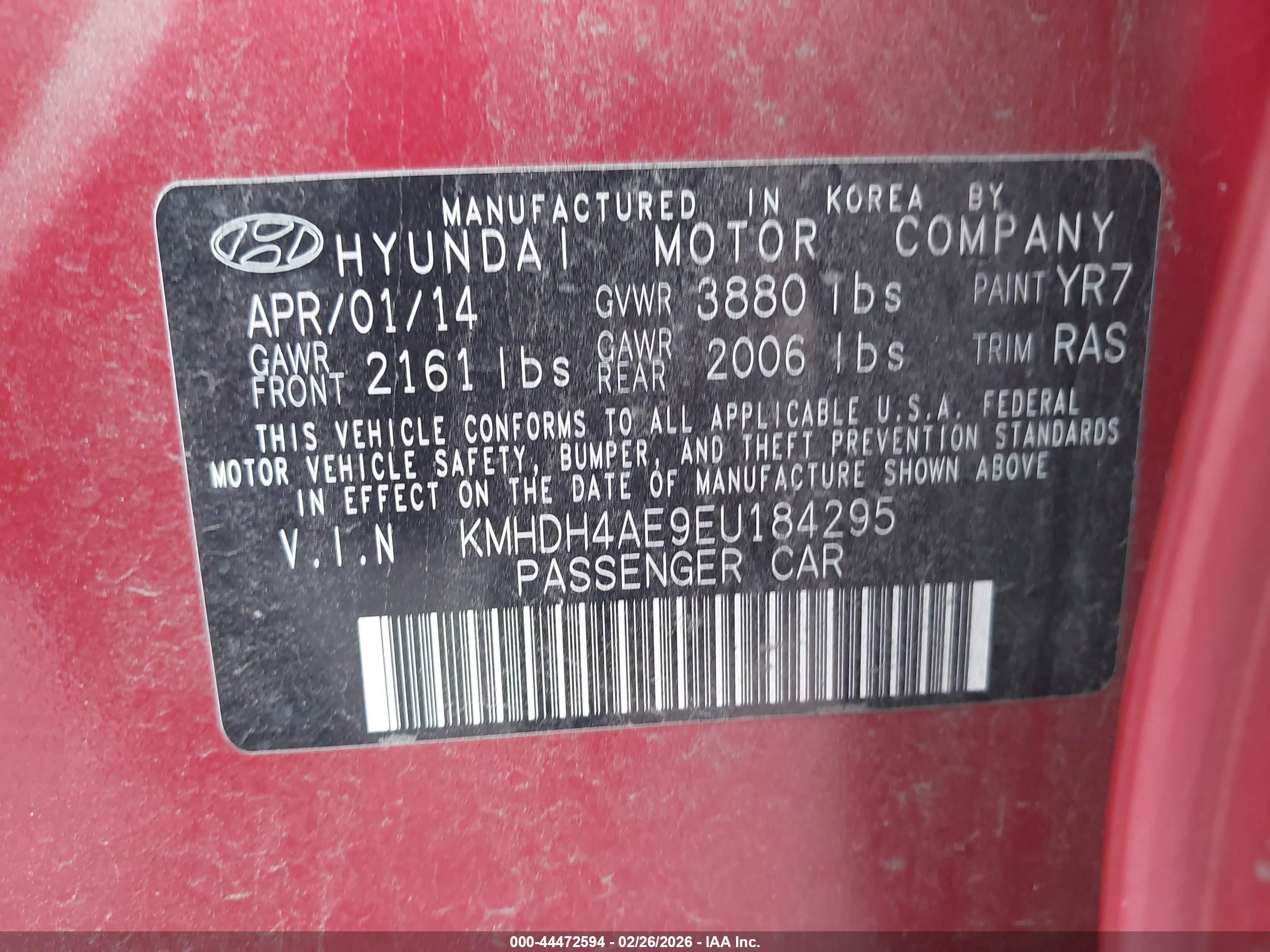 HYUNDAI ELANTRA image 9