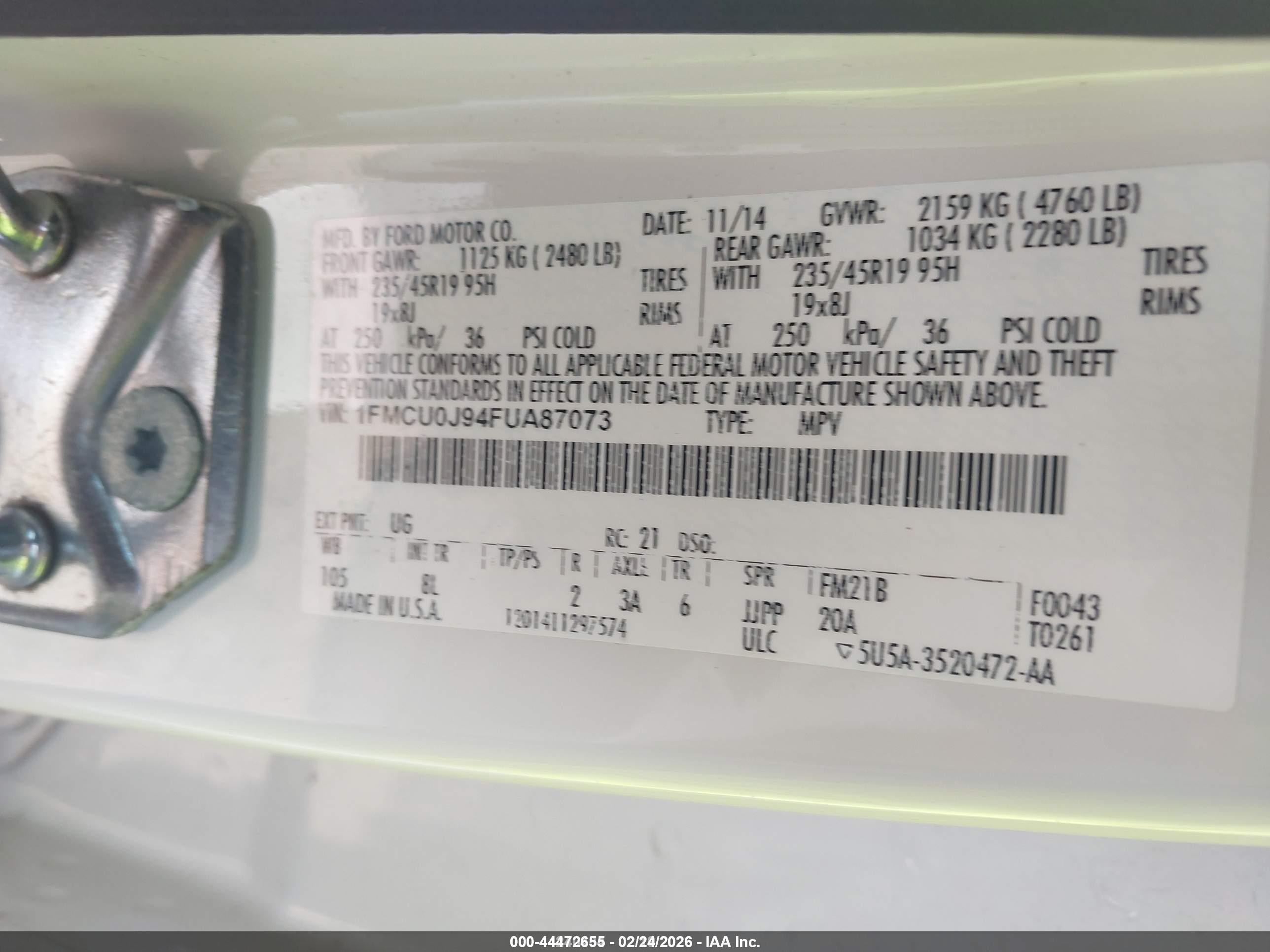 FORD ESCAPE image 9
