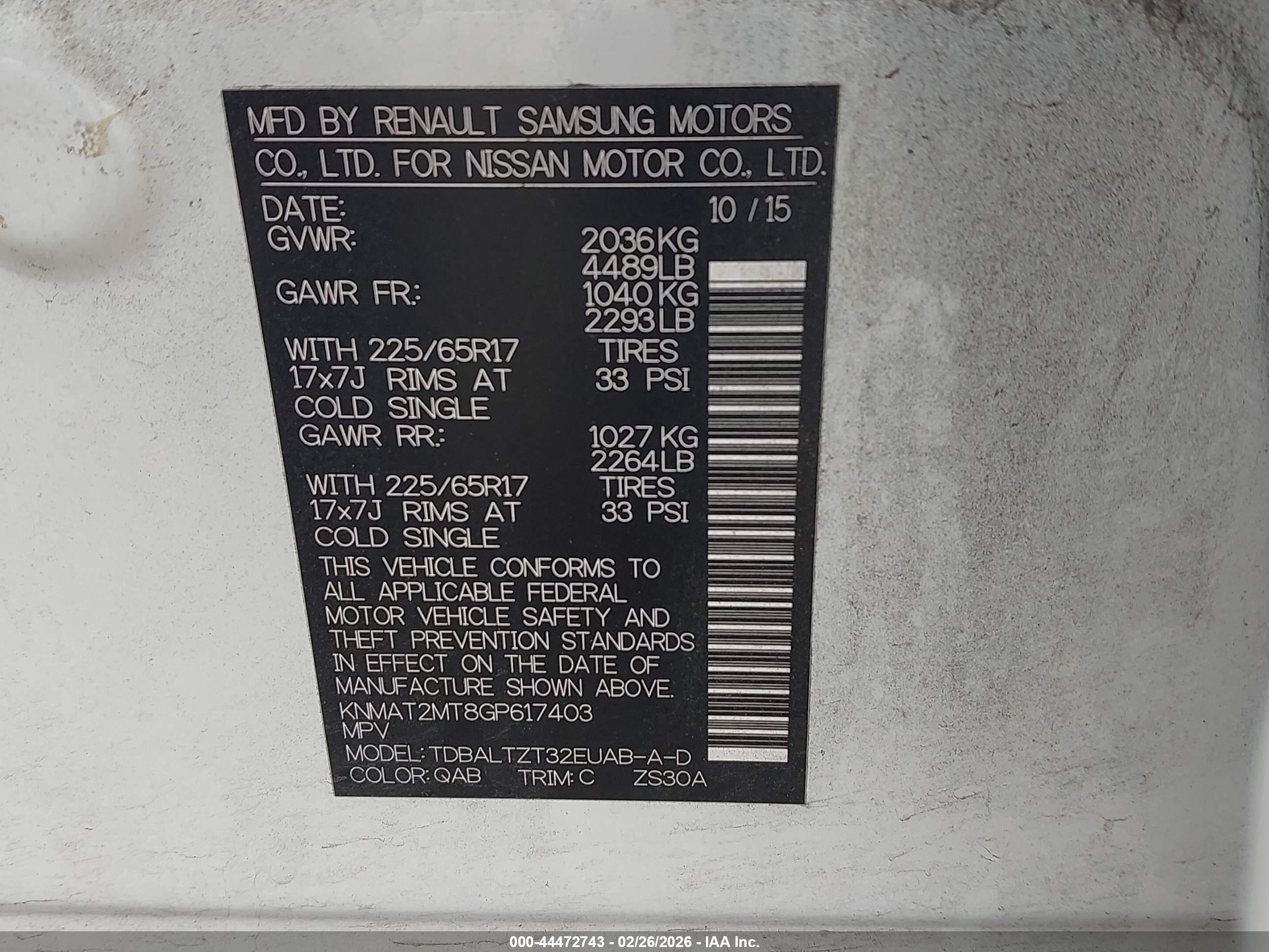 NISSAN ROGUE image 9
