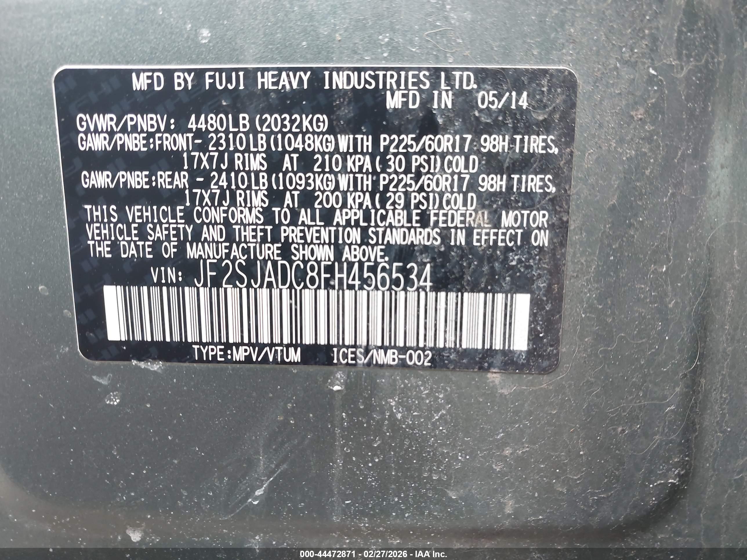 SUBARU FORESTER image 9