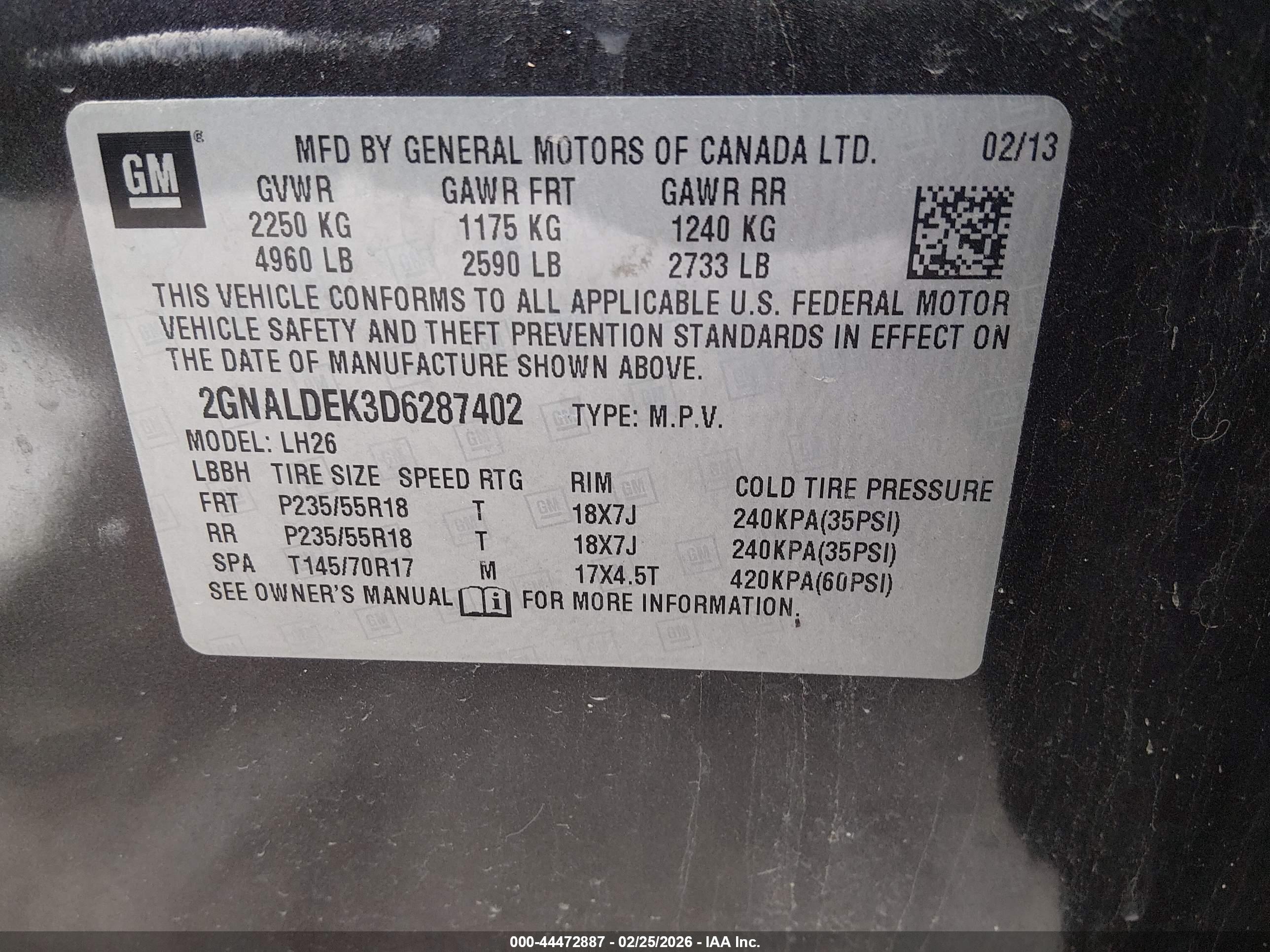 CHEVROLET EQUINOX image 9