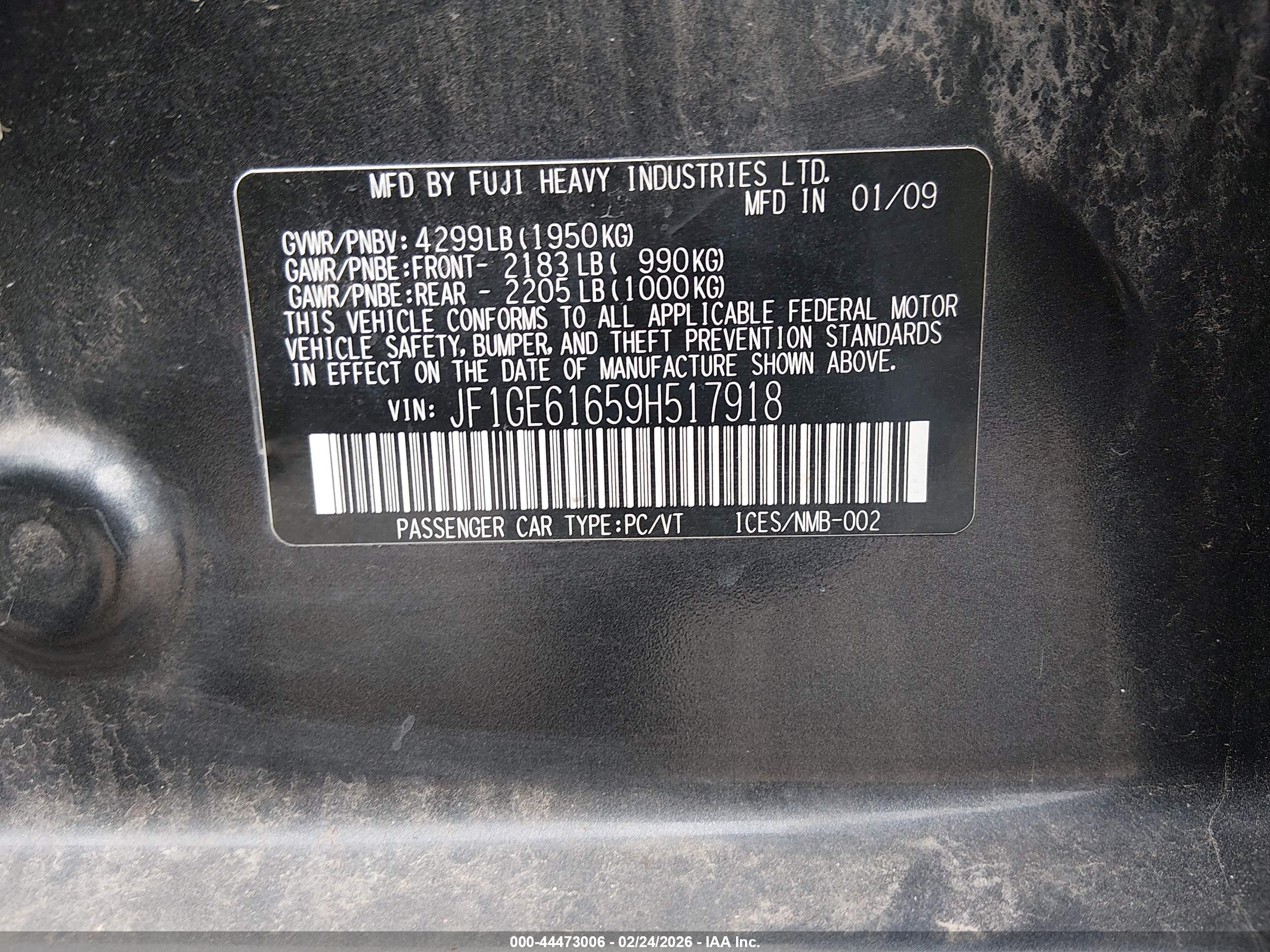 SUBARU IMPREZA image 9