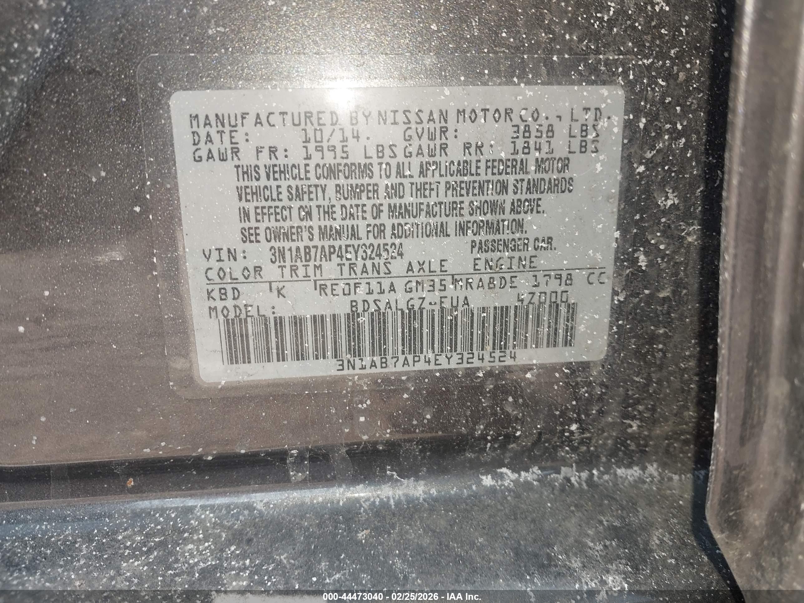 NISSAN SENTRA image 9