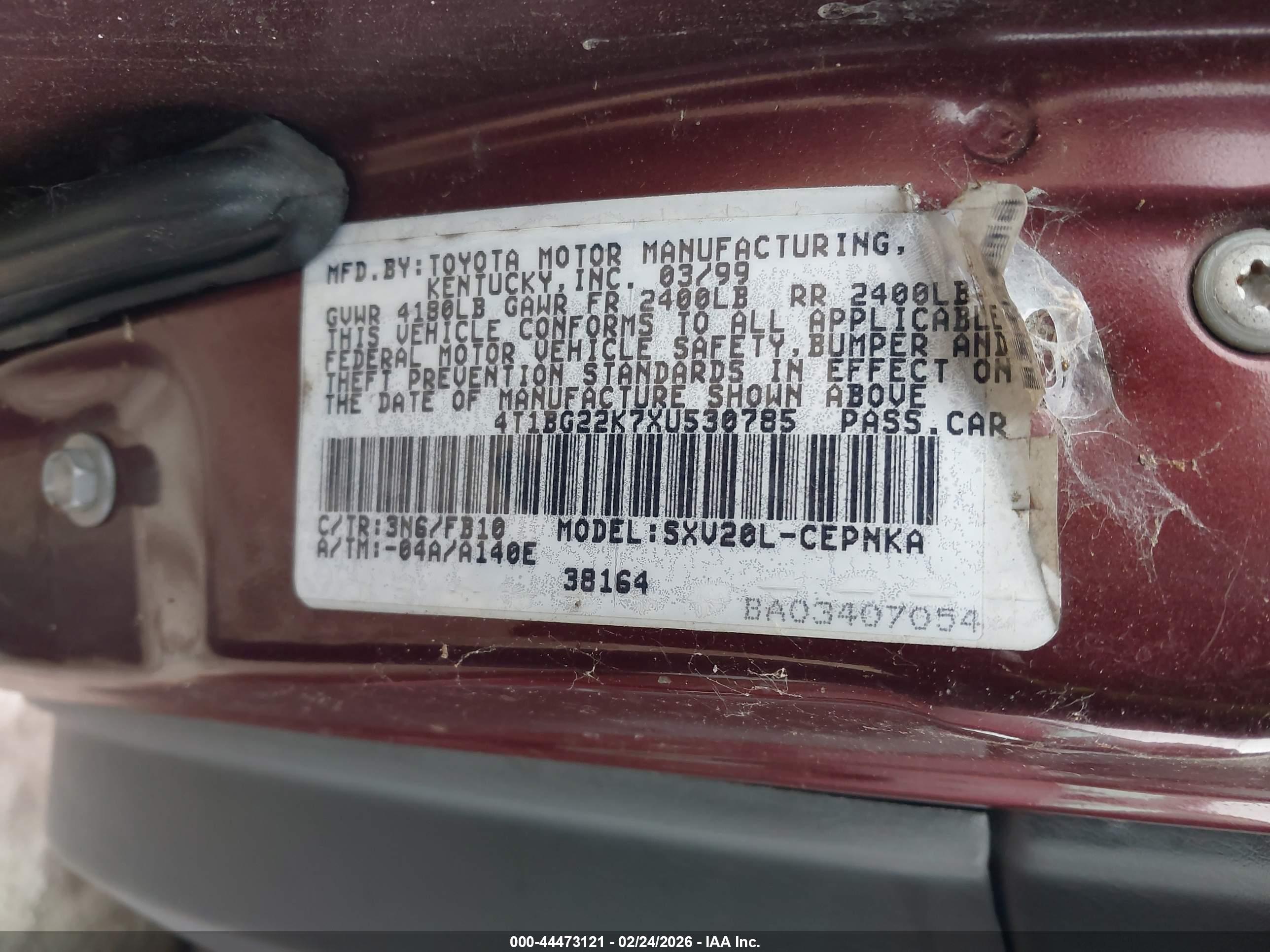 TOYOTA CAMRY image 9