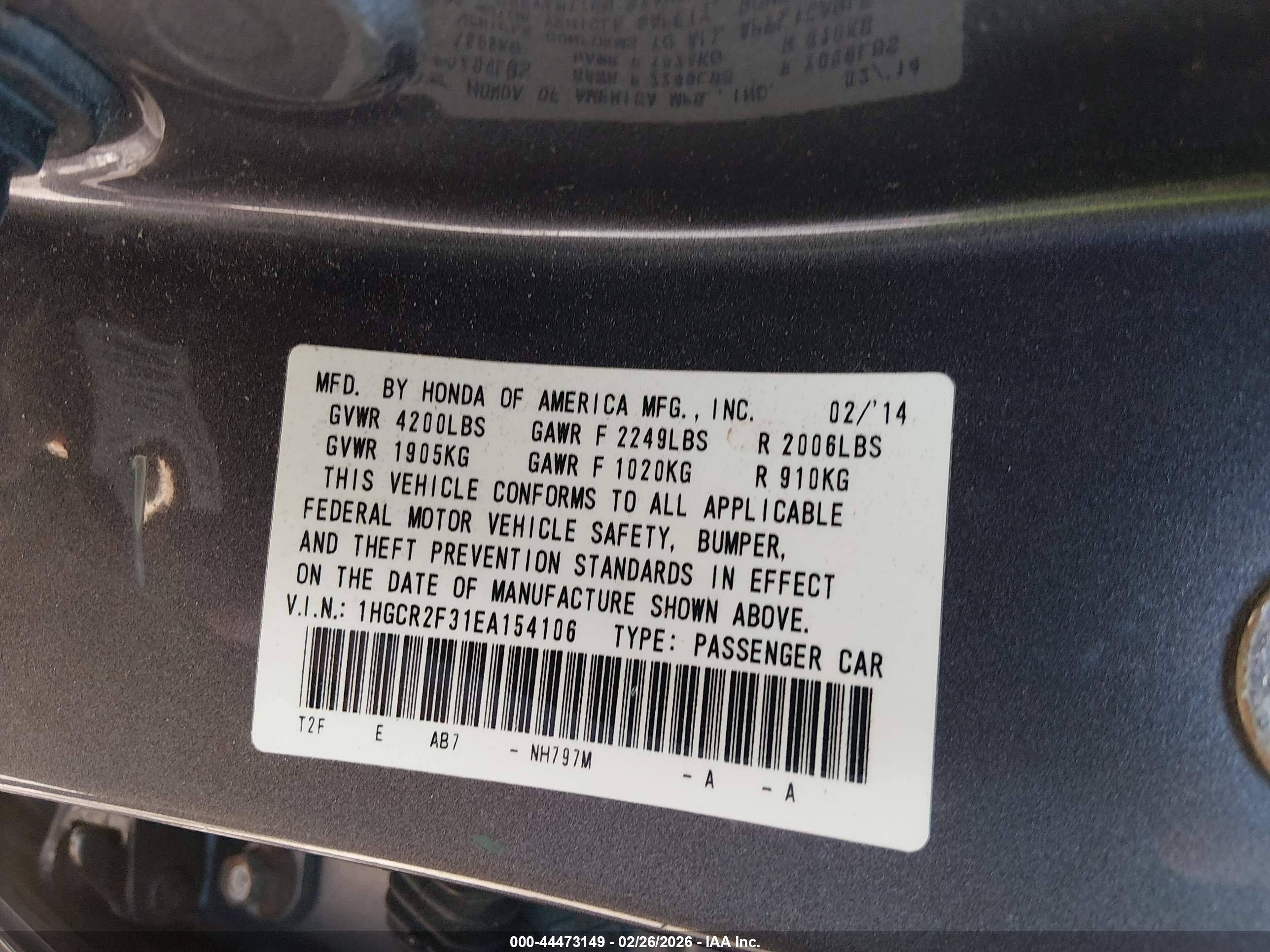 HONDA ACCORD image 9