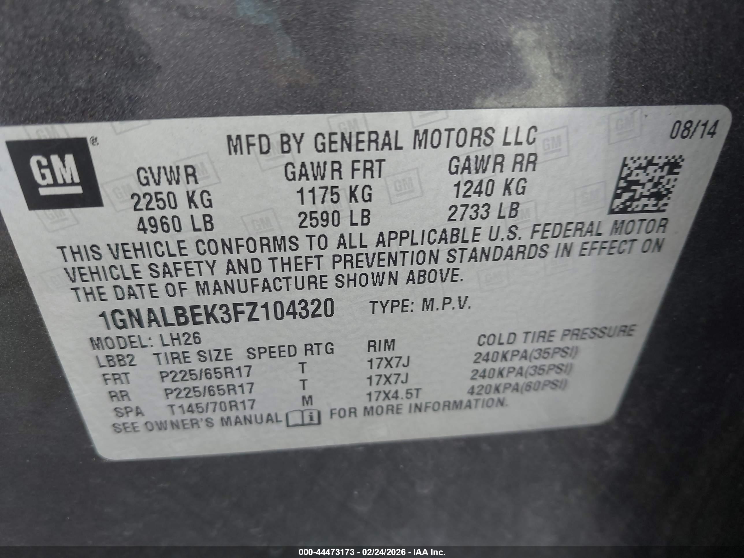 CHEVROLET EQUINOX image 9