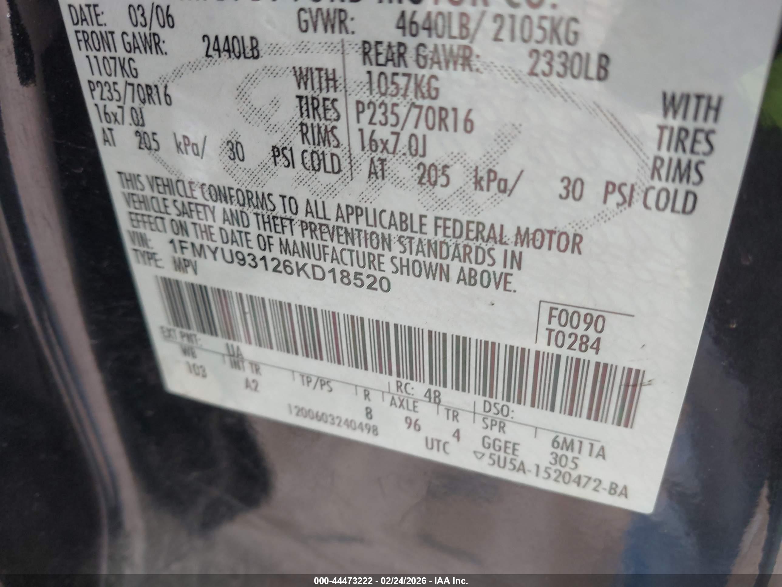 FORD ESCAPE image 9
