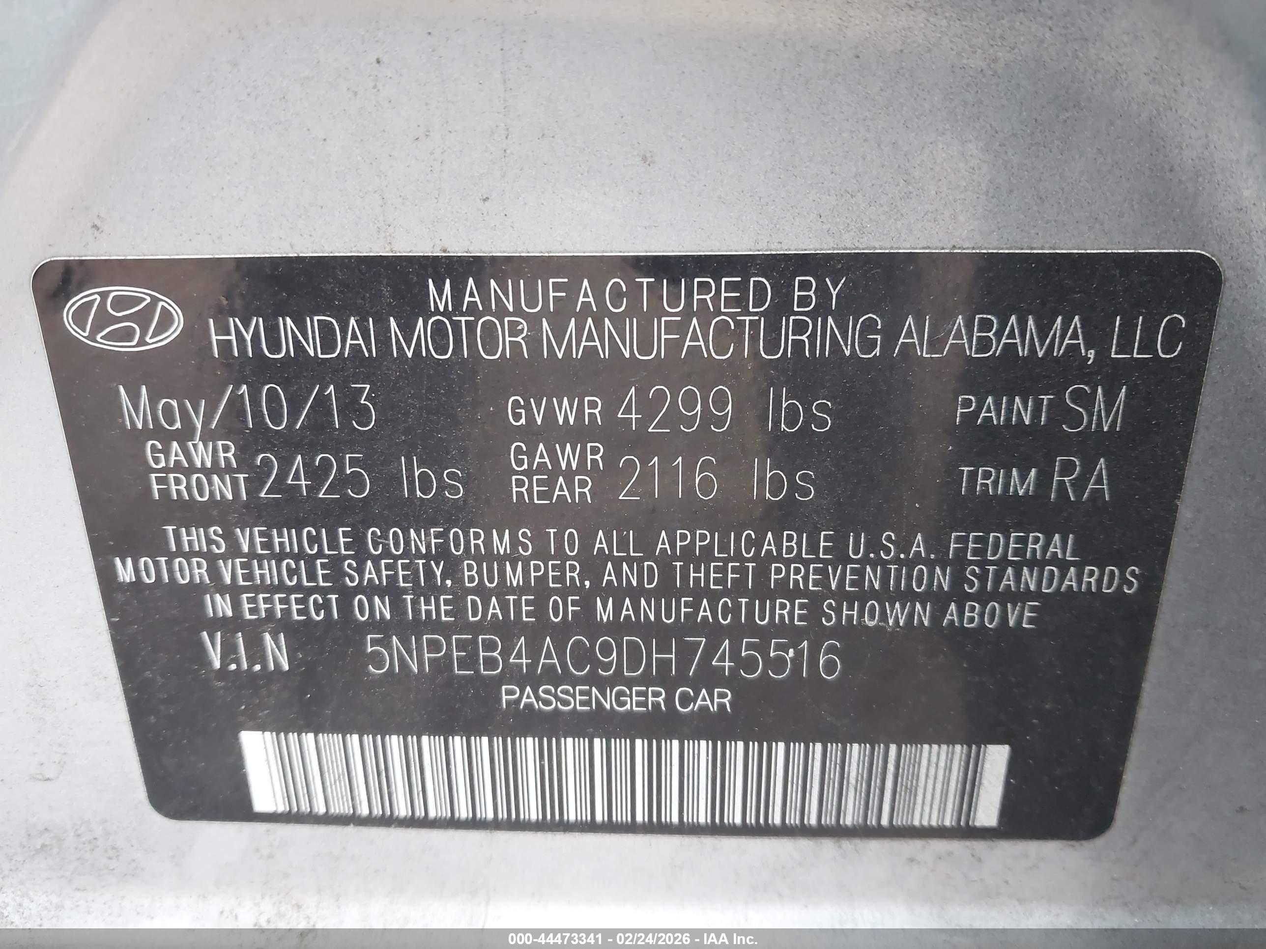 HYUNDAI SONATA image 9