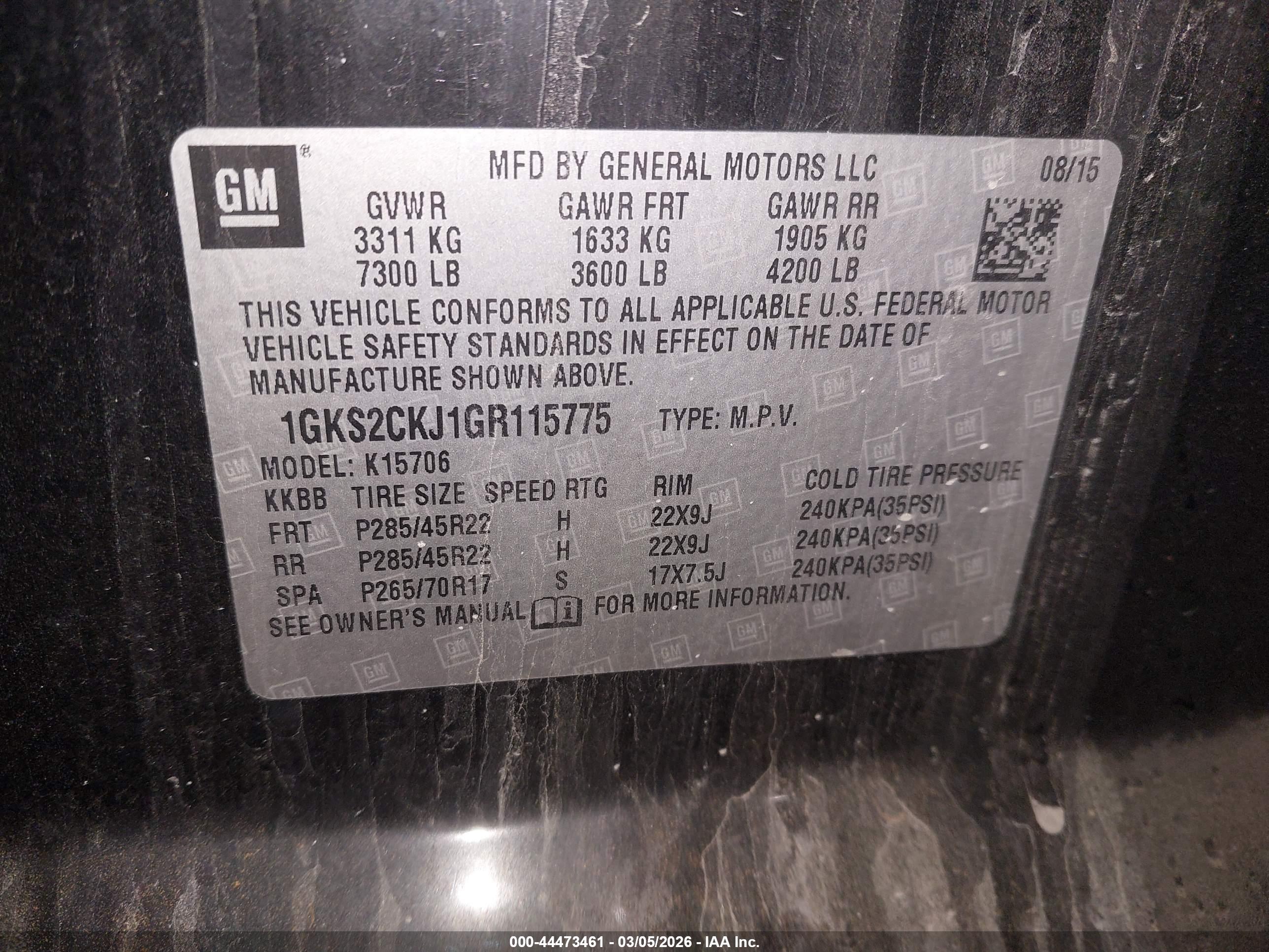 GMC YUKON image 9