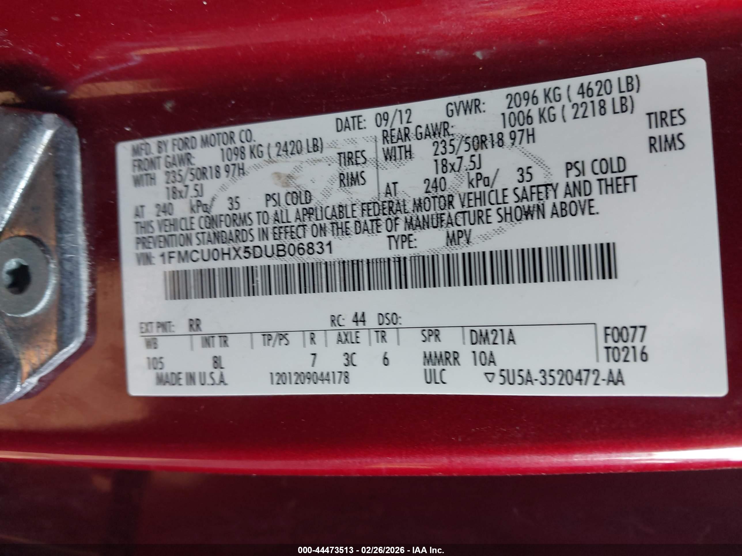 FORD ESCAPE image 9