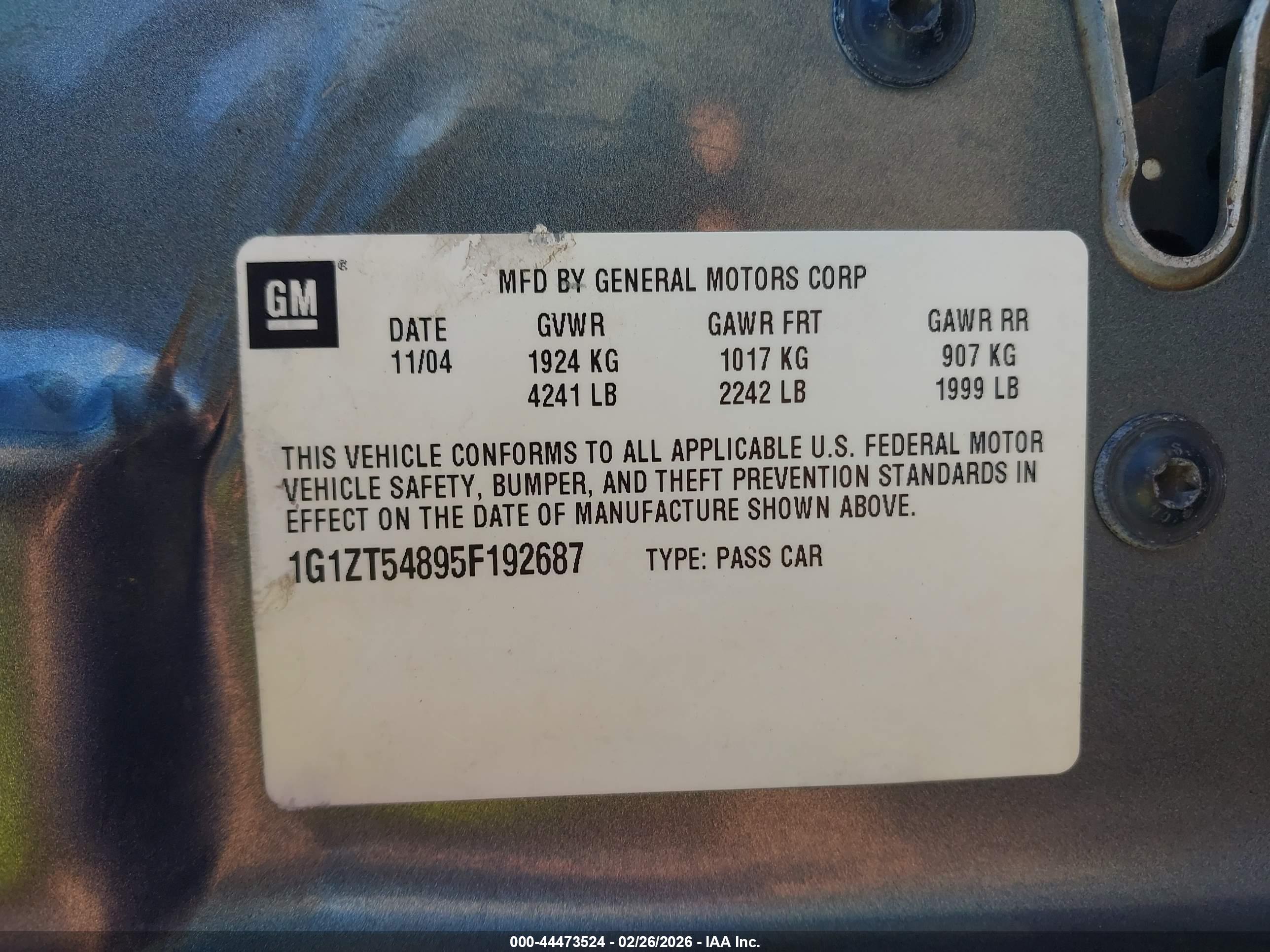 CHEVROLET MALIBU image 9
