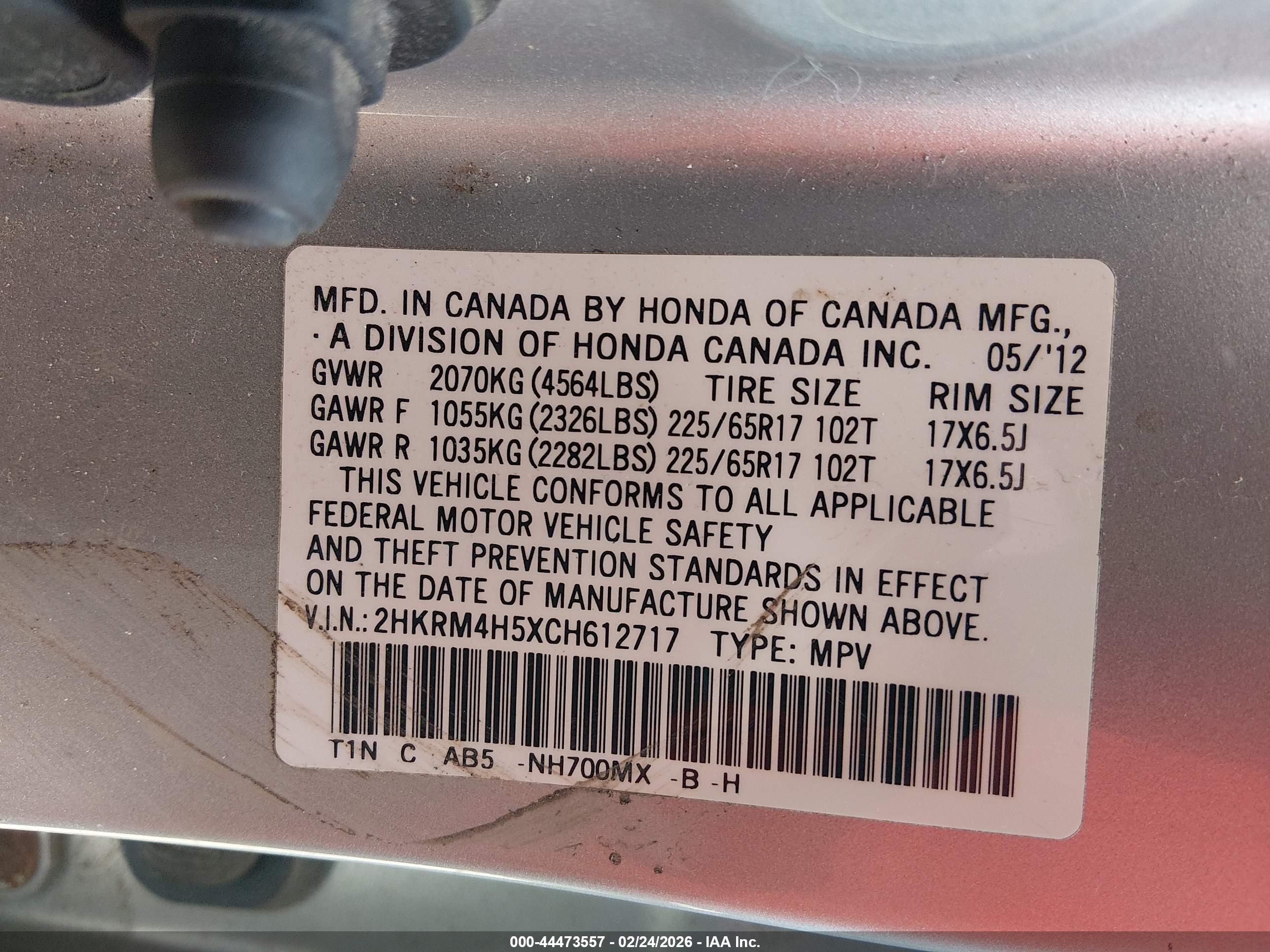HONDA CR-V image 9