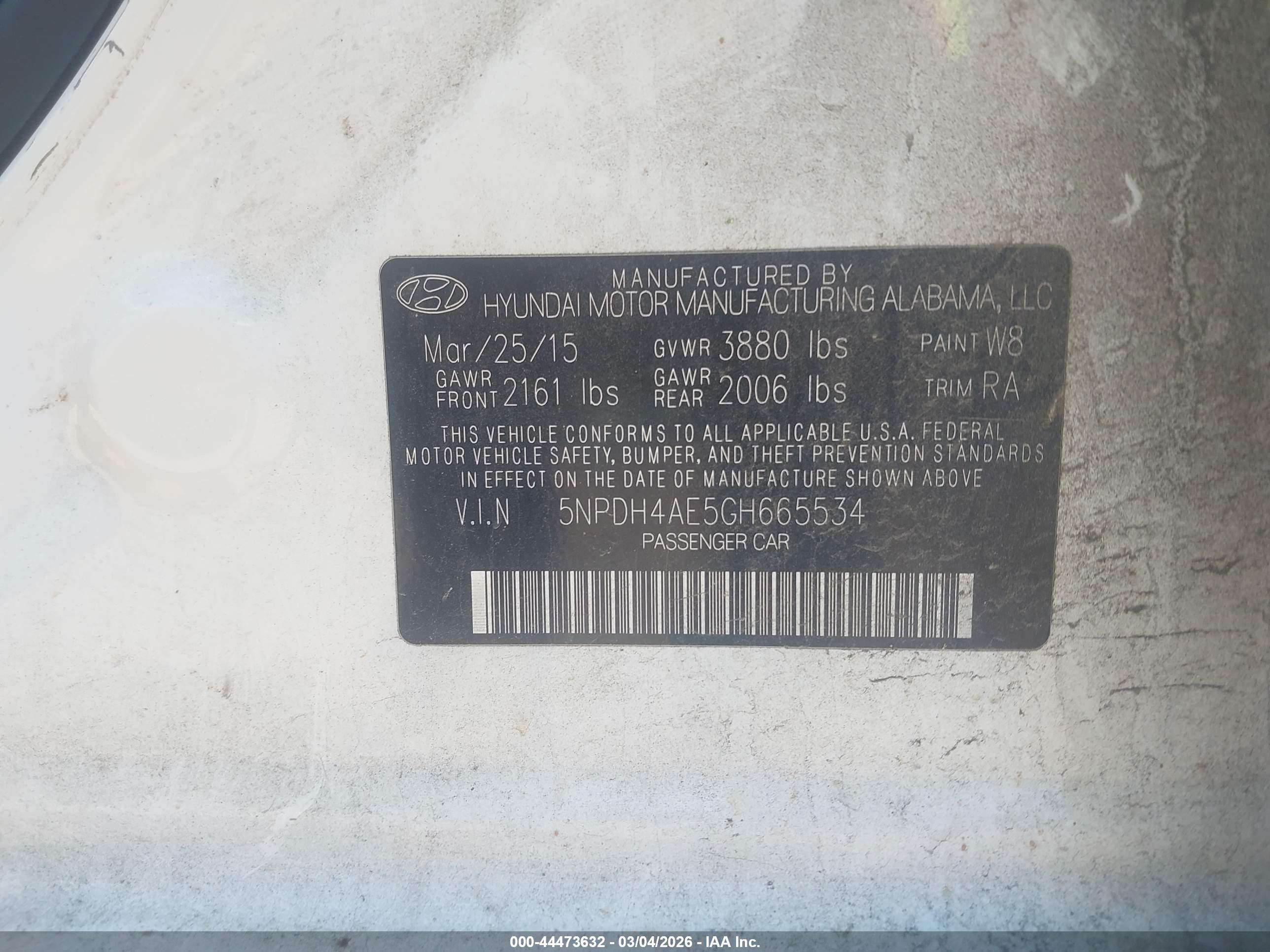HYUNDAI ELANTRA image 9