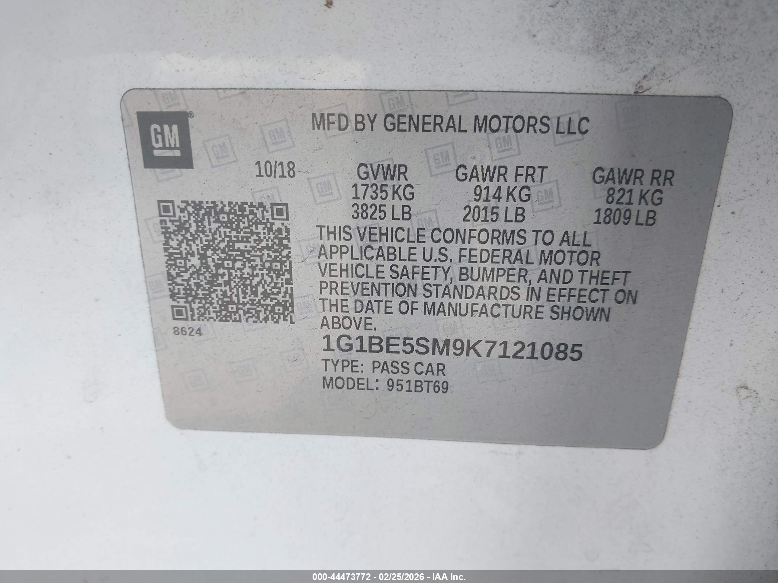 CHEVROLET CRUZE image 9