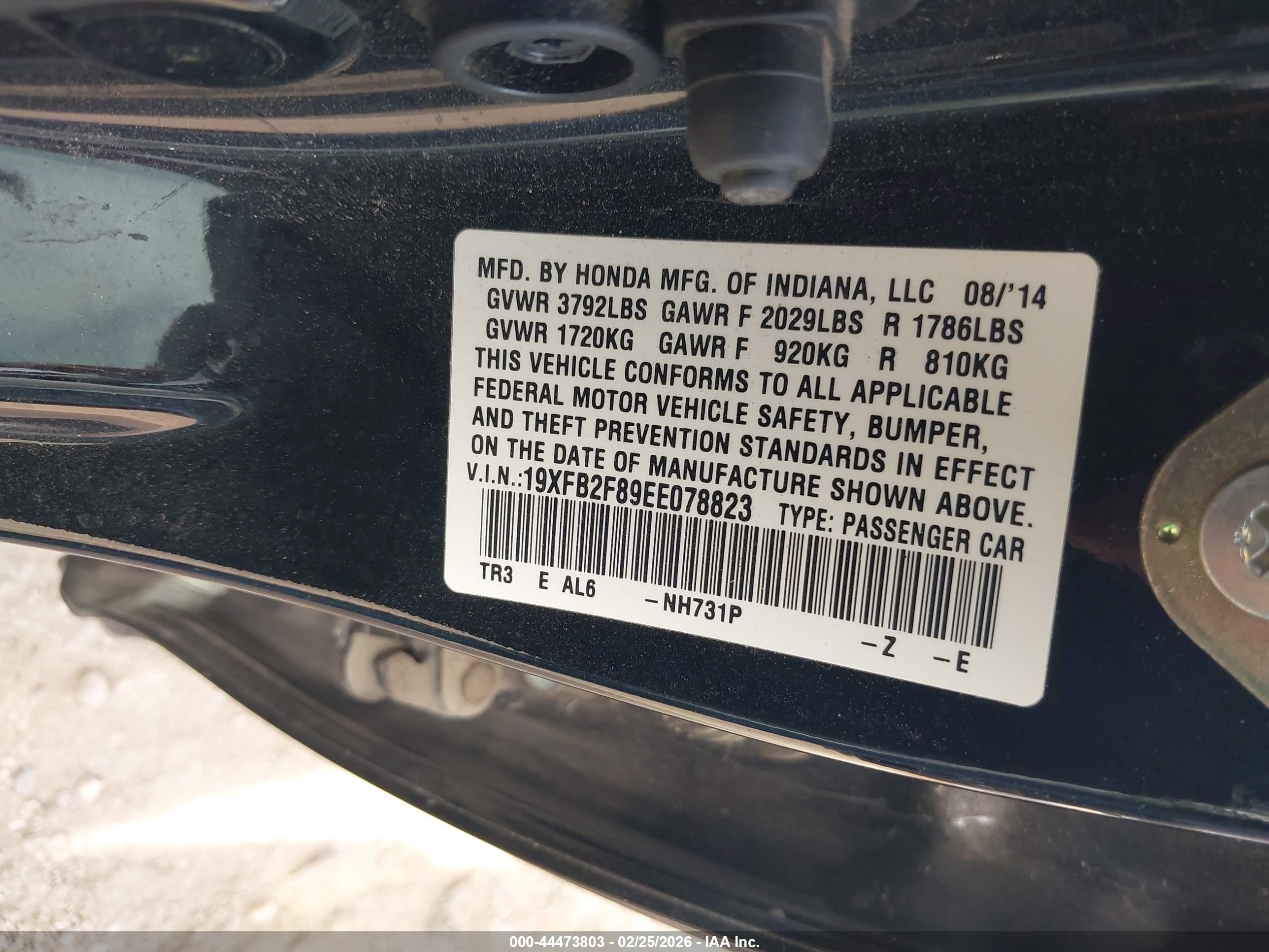 HONDA CIVIC image 9