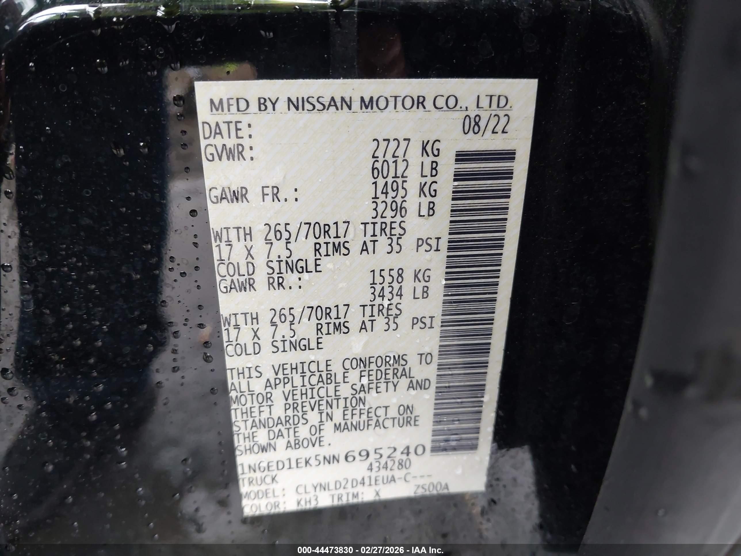 NISSAN FRONTIER image 9