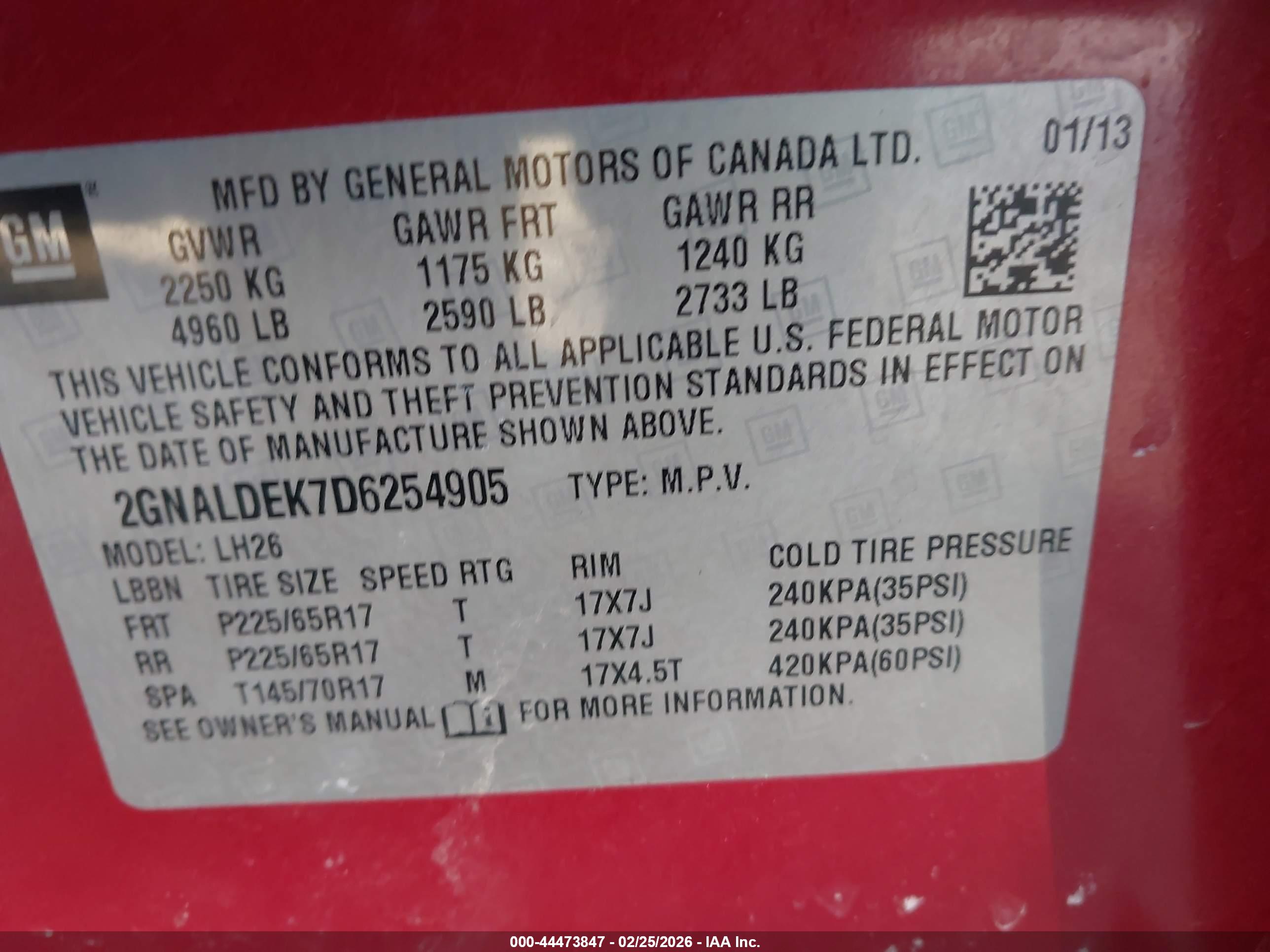 CHEVROLET EQUINOX image 9