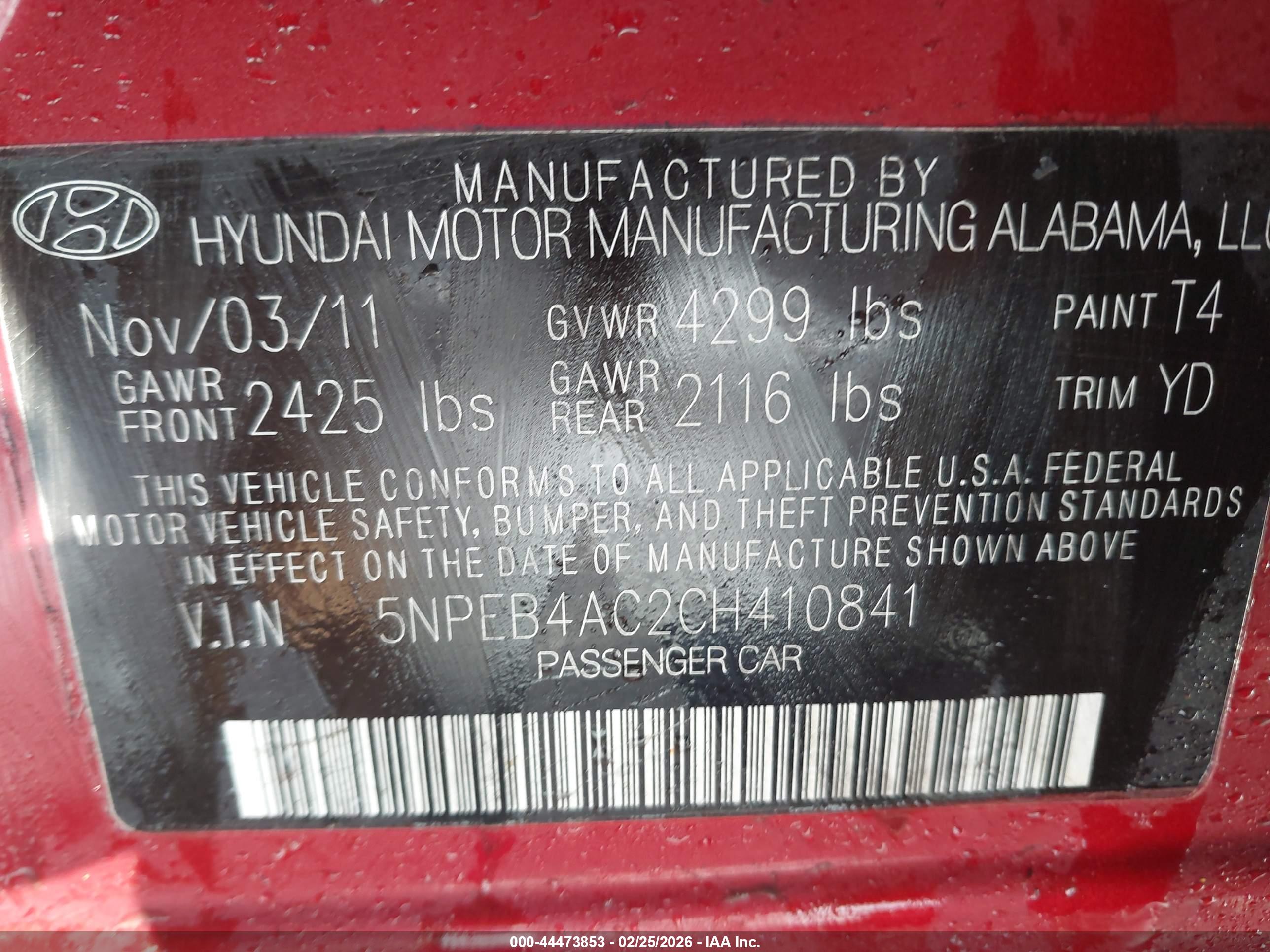 HYUNDAI SONATA image 9